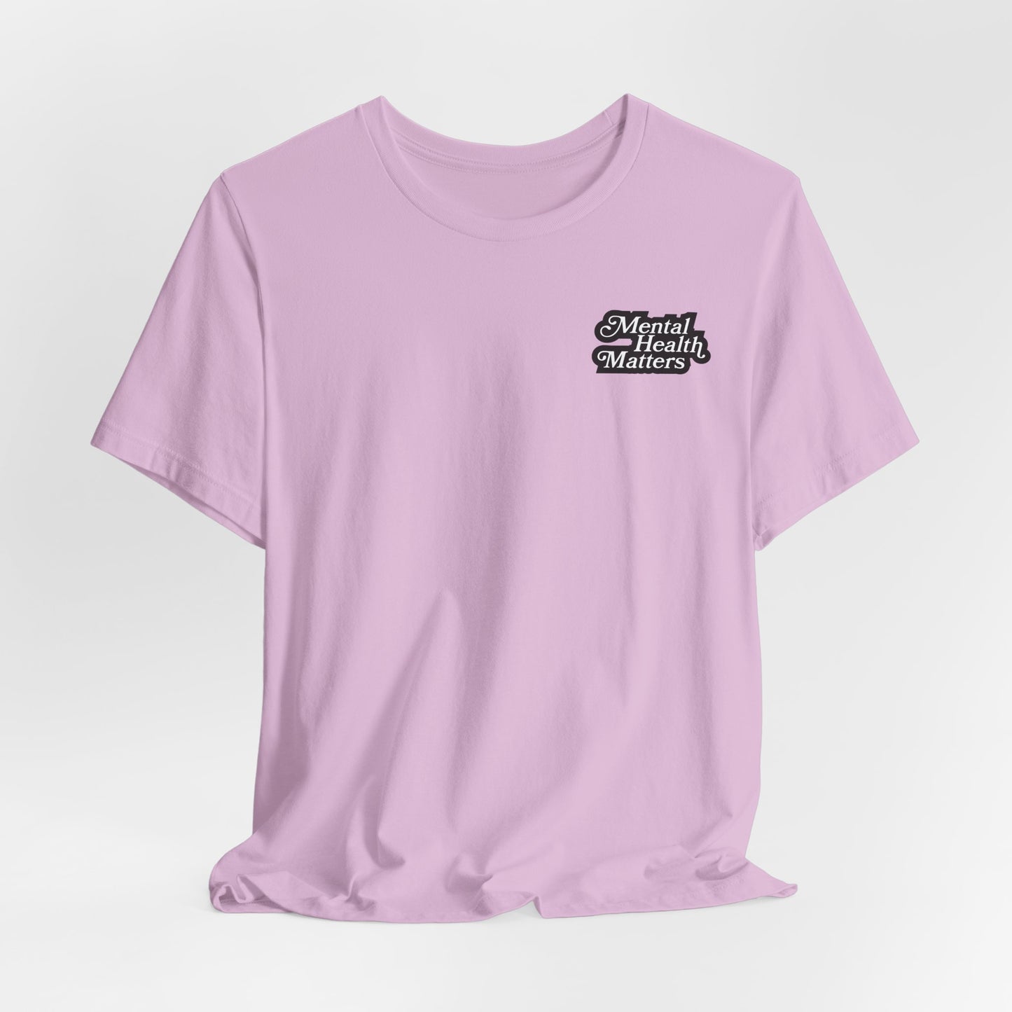 Fun Therapist Nutrition Facts T-Shirt - Mental Health Matters- Gift for Therapists, Mental Health Awareness, Self-Care, Casual Wear