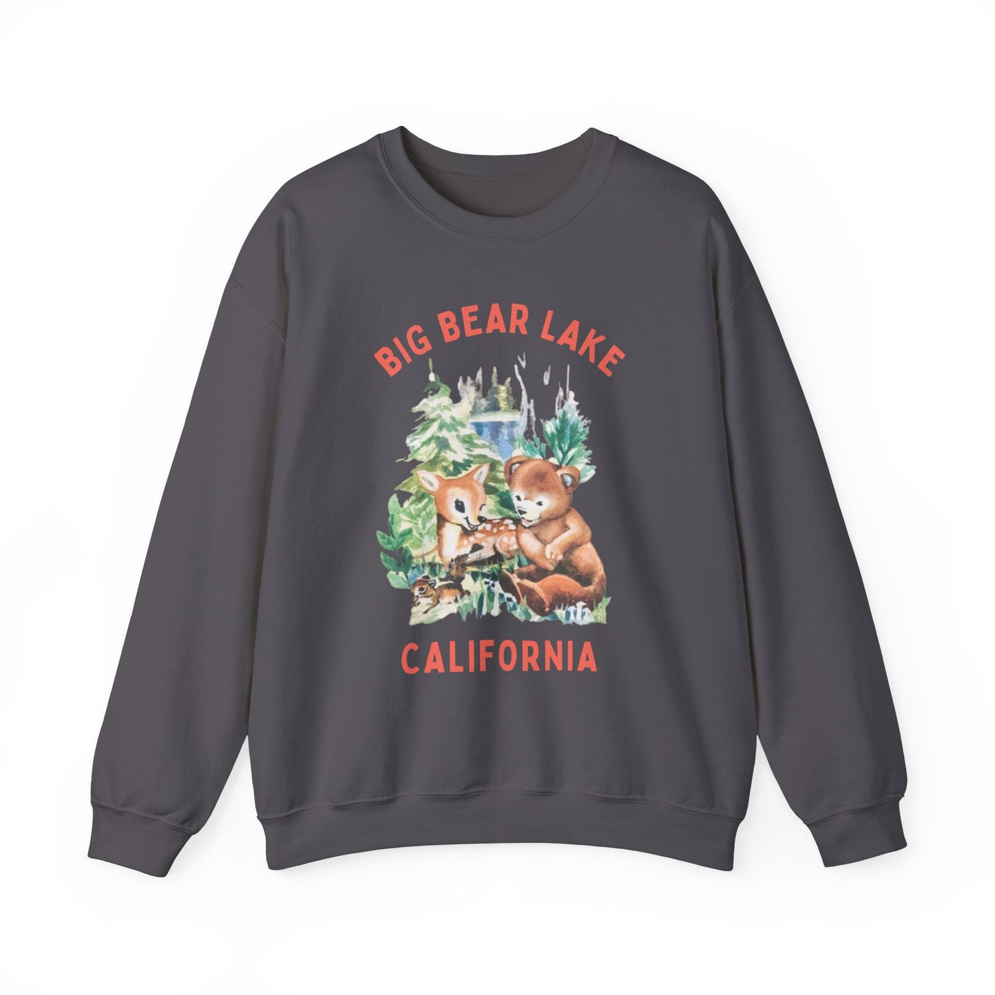 Big Bear Lake Unisex Heavy Blend™ Crewneck Sweatshirt