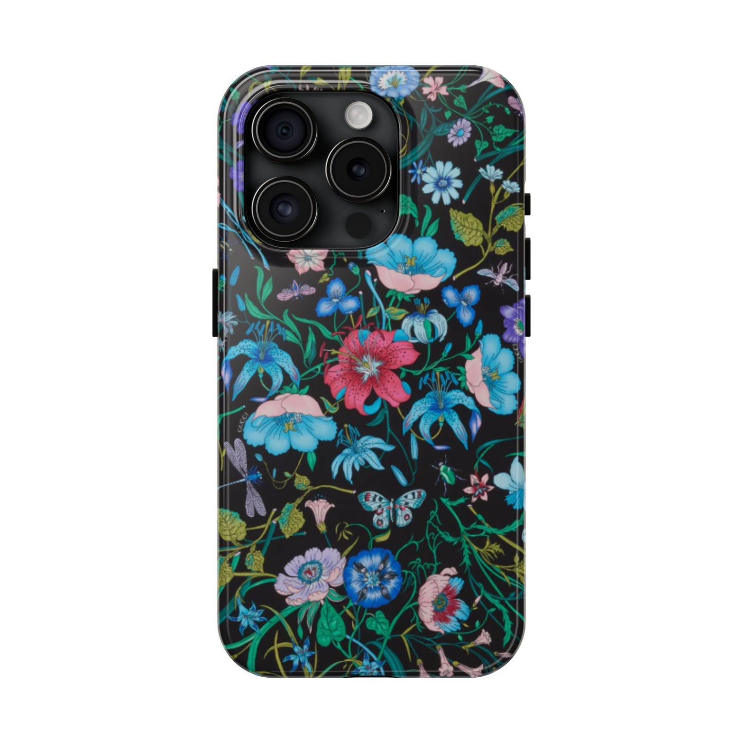 Vibrant Floral Tough Phone Case - Stylish and Durable Protection