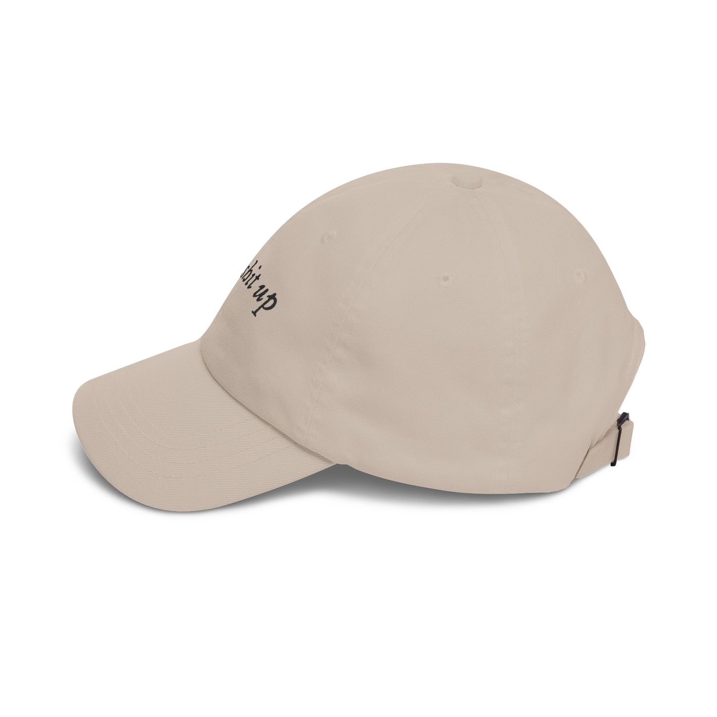 Embroidered Dad Cap — “fuck shit up” Script Baseball Hat