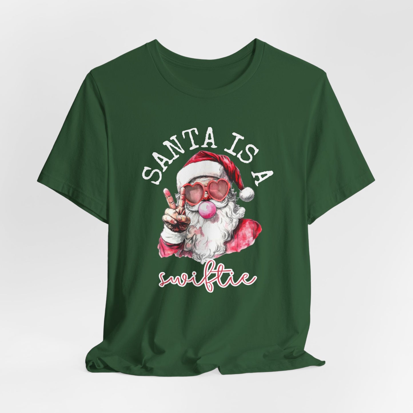 Santa is a Swiftie - Unisex Jersey Short Sleeve Tee