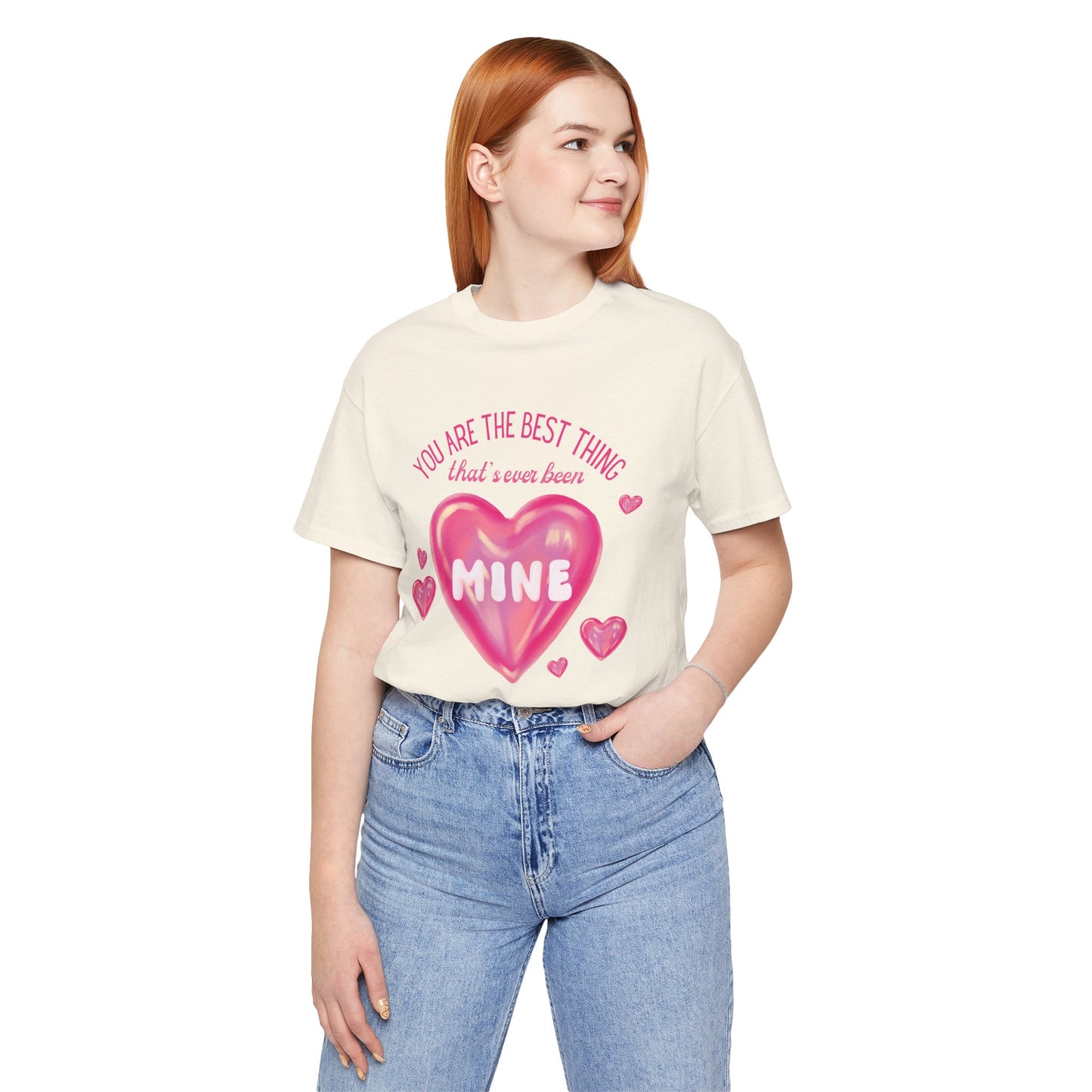 MINE - Valentine's Day - Unisex Jersey Short Sleeve Tee