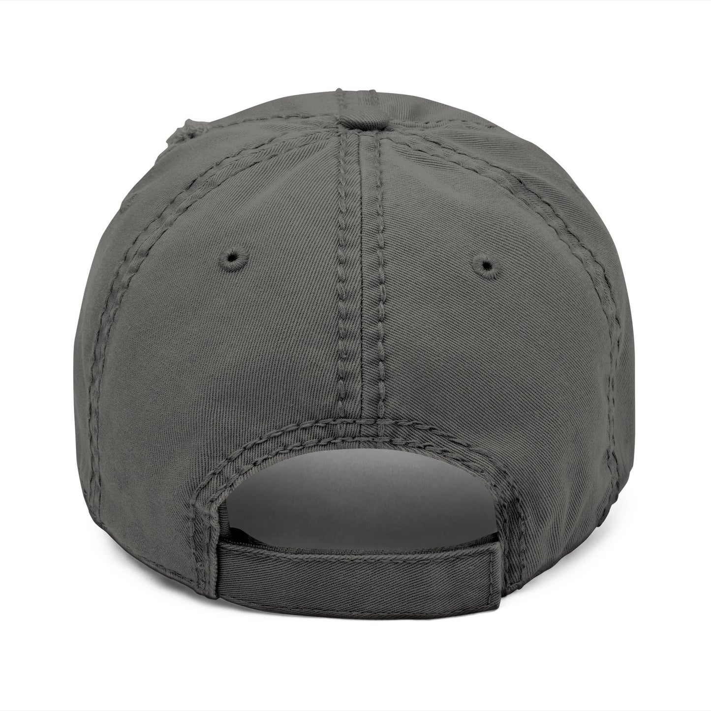 Rescue Mama Embroidered Distressed Hat - Casual Style, Perfect Gift for Pet Lovers, Everyday Hat, Relaxed Look