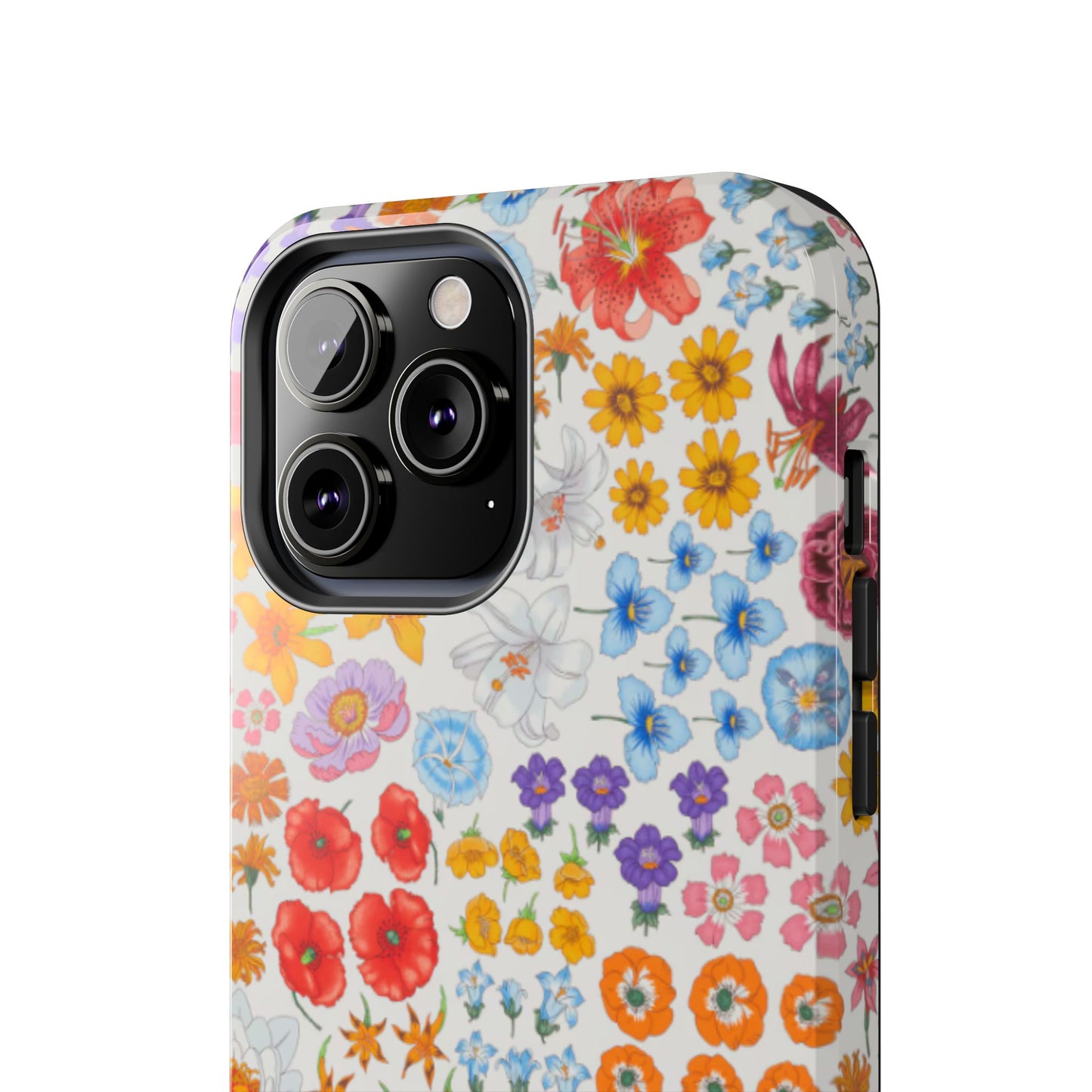 Vibrant Floral Tough Phone Case "Flora"- Durable Protection for Your Device