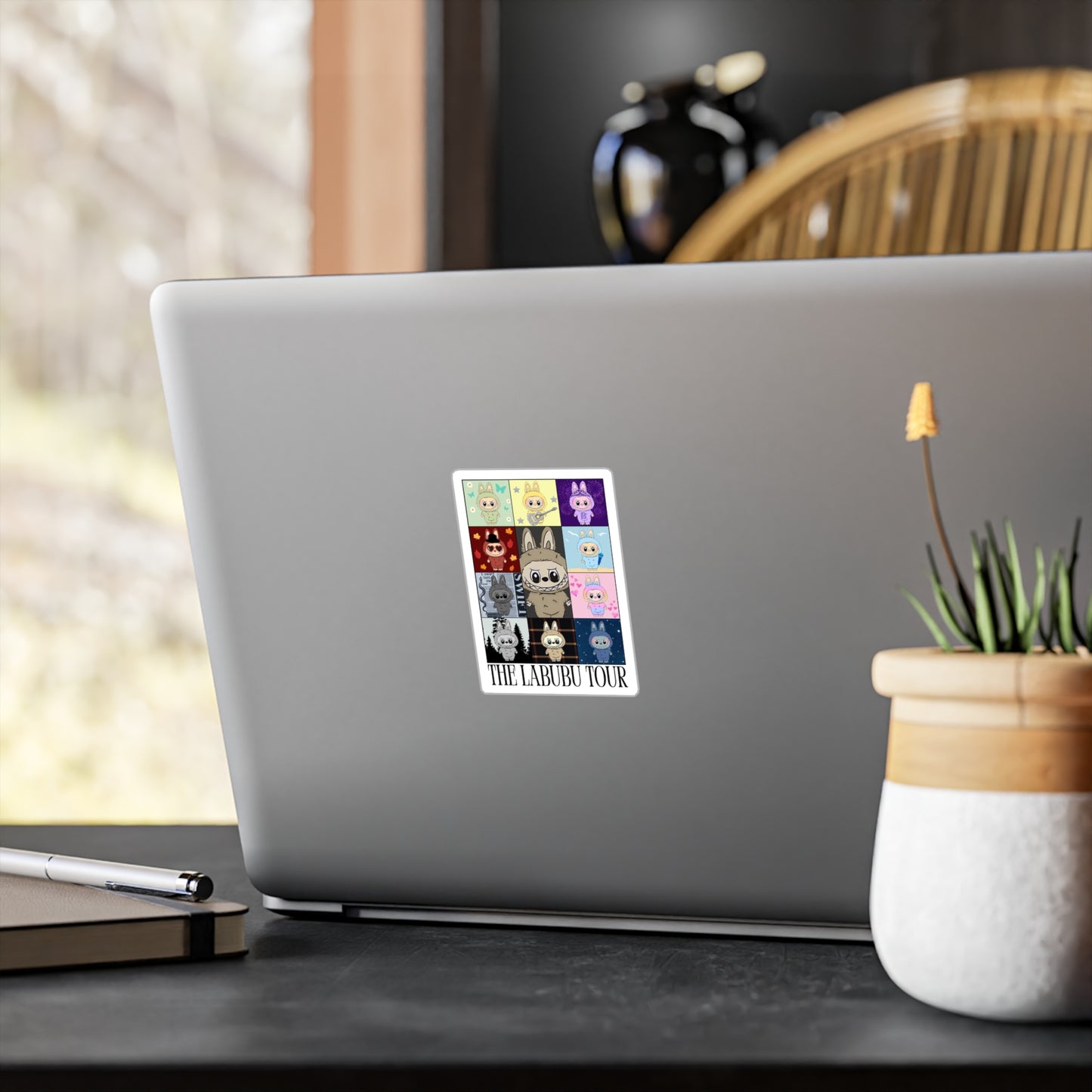 Character Tour Vinyl Sticker, Cute Art Stickers for Laptops, Water Bottles, Dorm Decor, Swiftie Sticker
