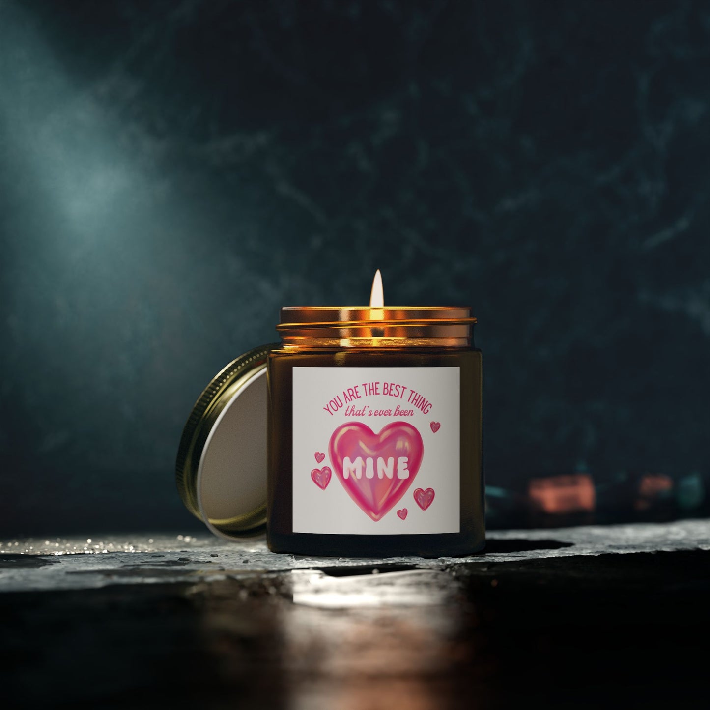 MINE - Scented Candles, Coconut Apricot Wax (4oz)