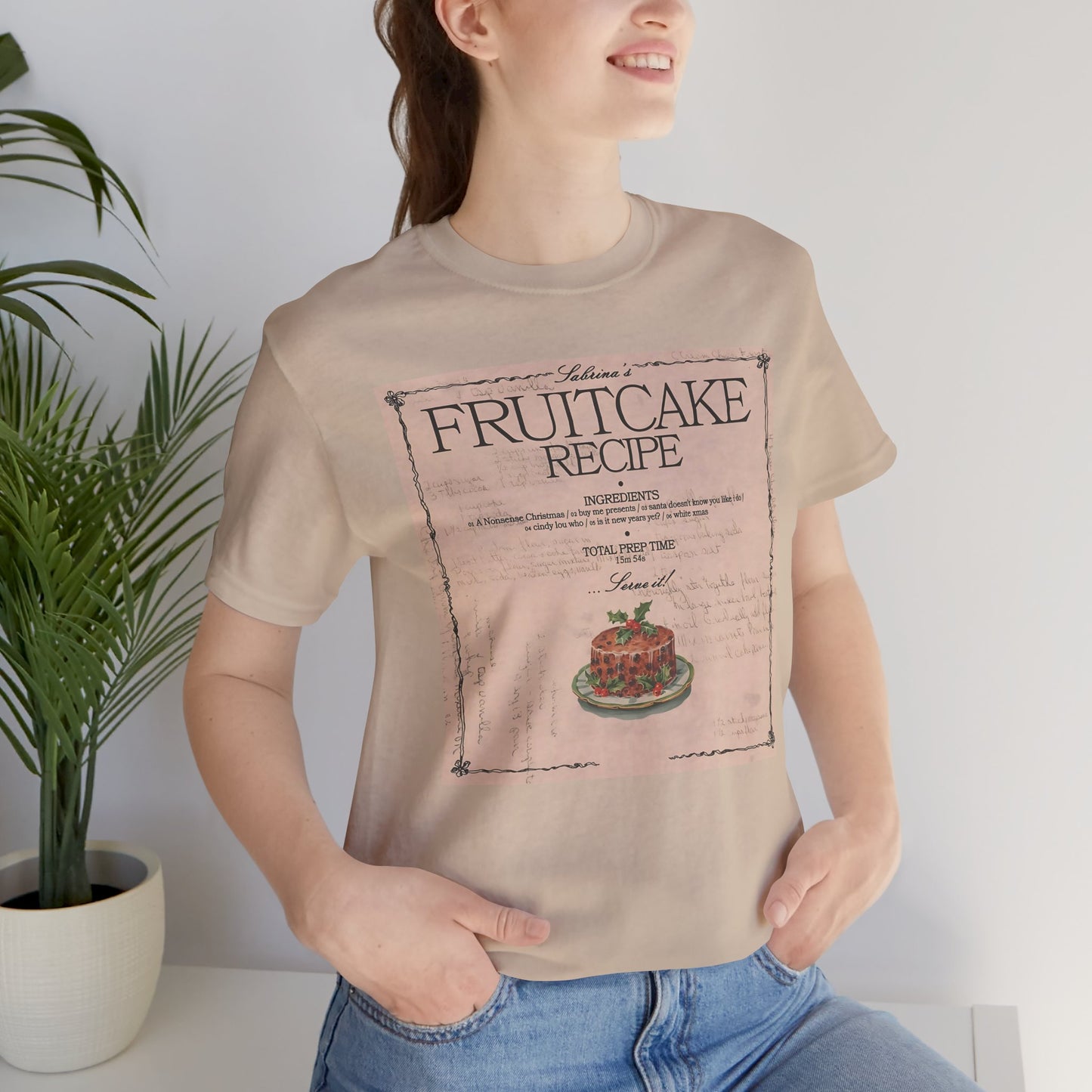 fruitcake recipe Unisex Jersey Short Sleeve Tee