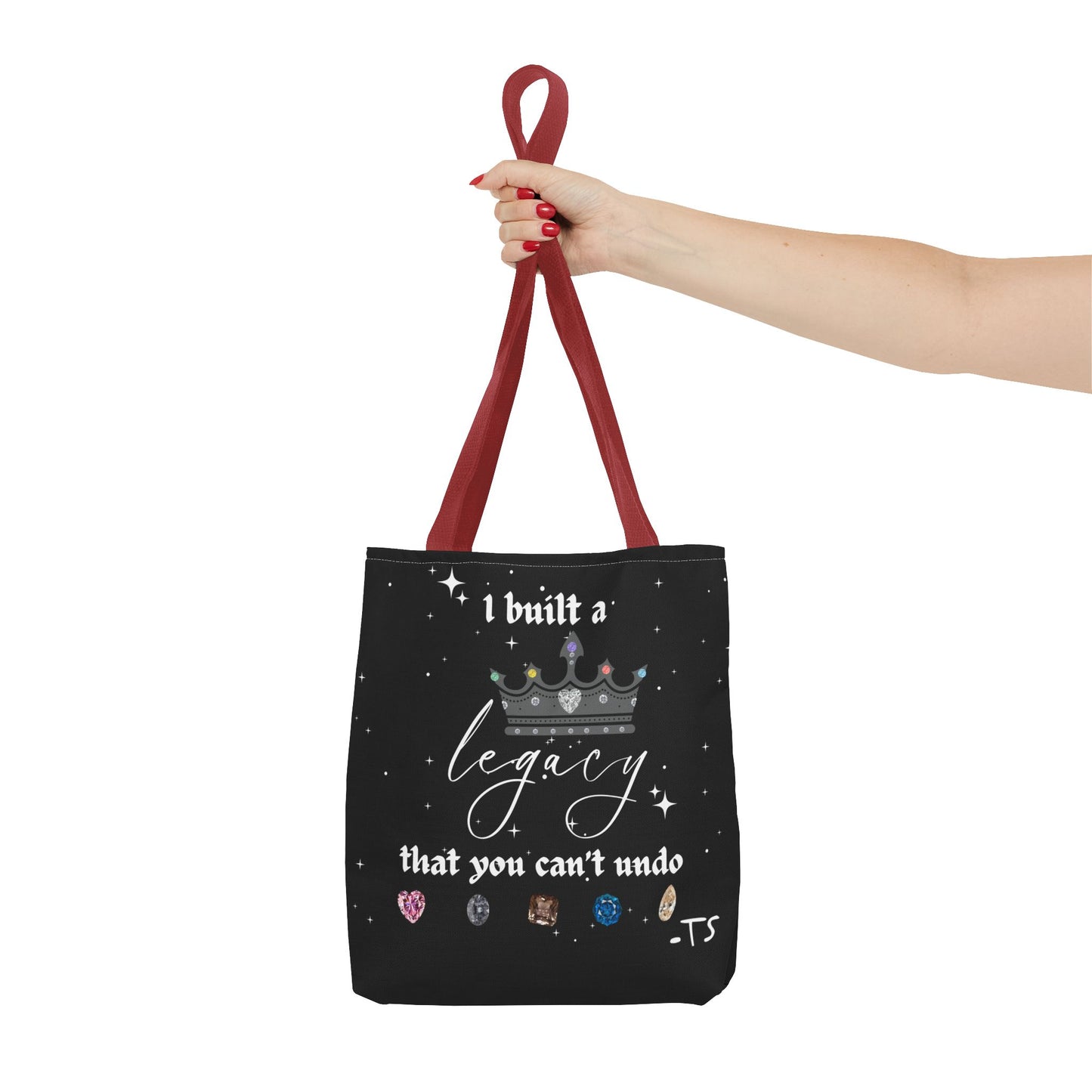 I Built a Legacy Tote Bag, Inspirational Tote, Motivational Bag, Empowerment Accessories, Swiftie bag