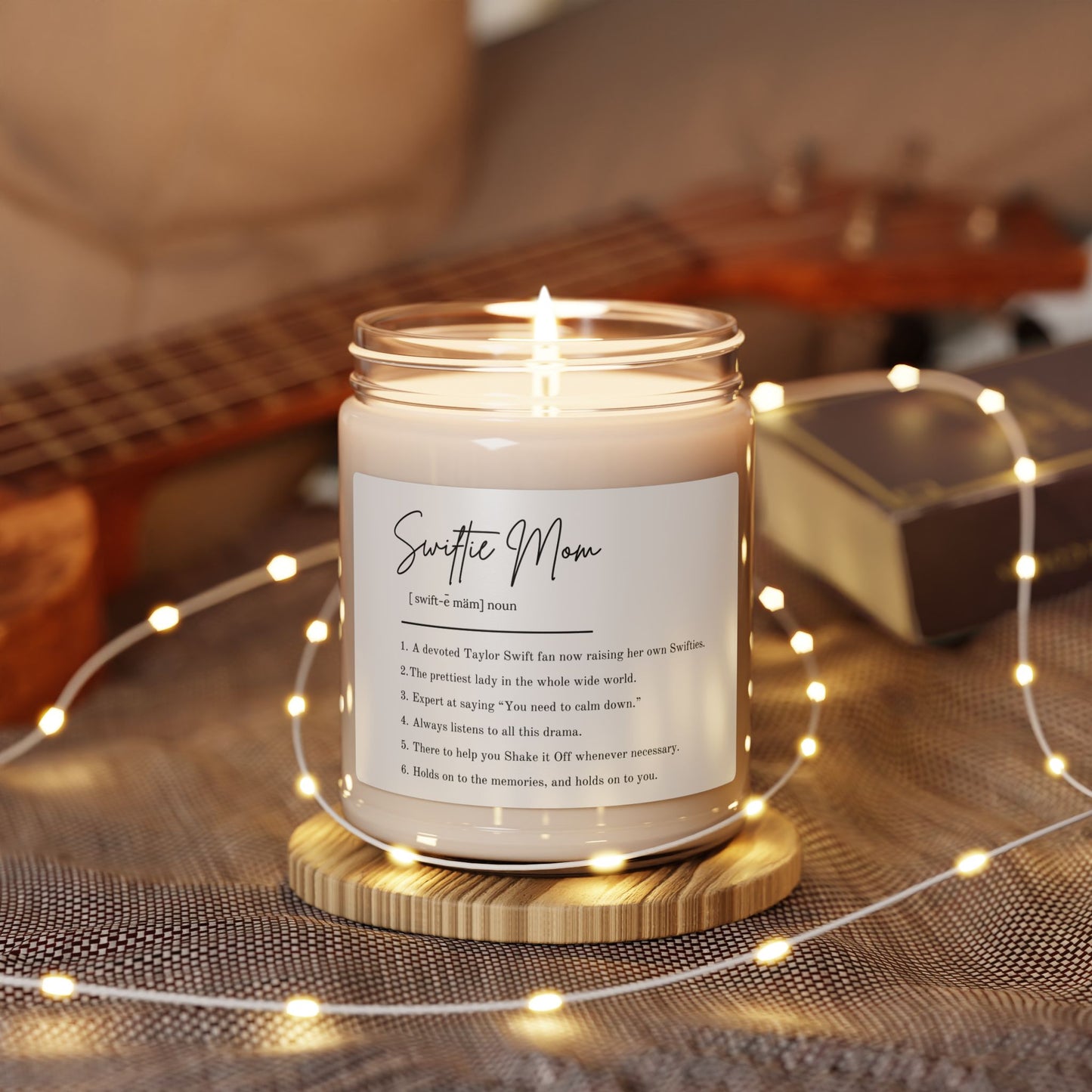 Swiftie Mom Definition - Scented Soy Candle, 9oz
