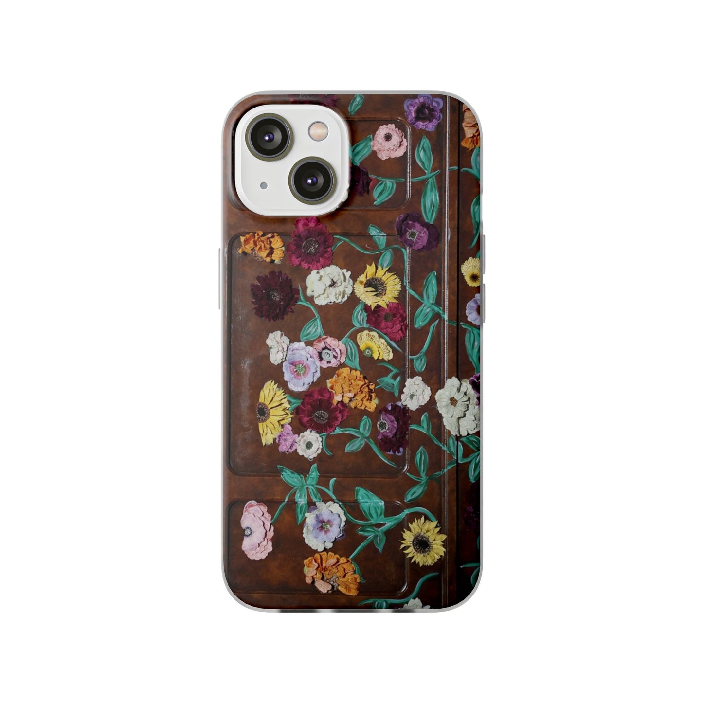 Surprise Song Flower Piano Phone Flexi Cases