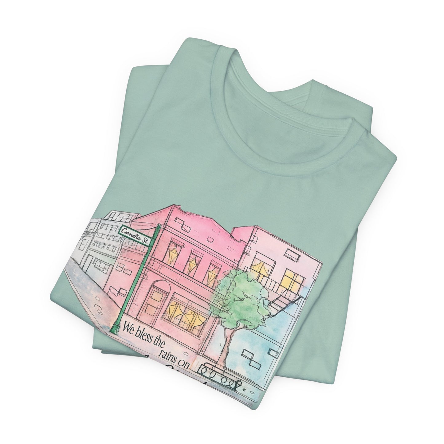 Cornelia Street Illustration Solid Tee