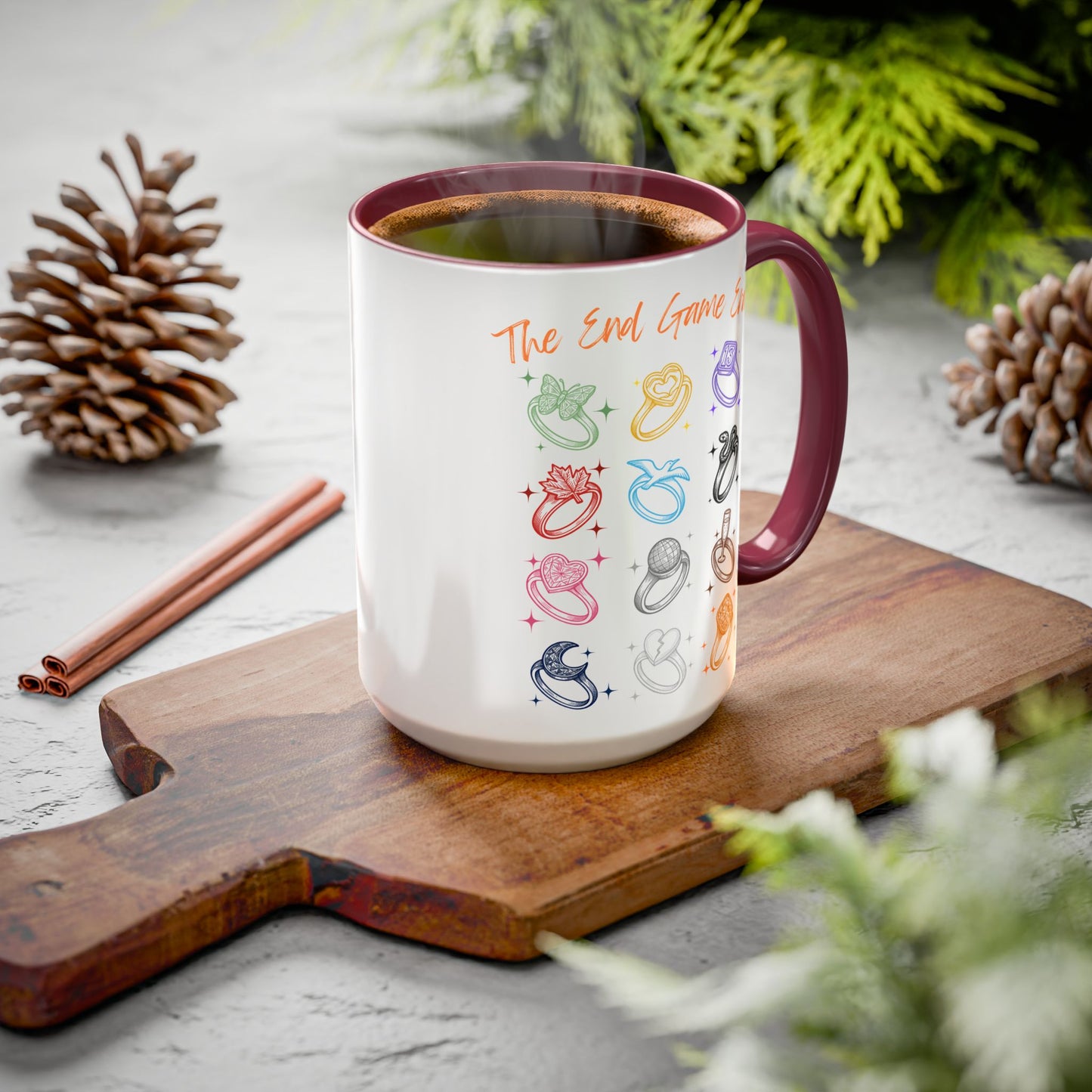 End Game Engagement Era Mugs | Unique Gift for Fans, Coffee Lovers, Home Decor, Birthday, and Celebration Occasions