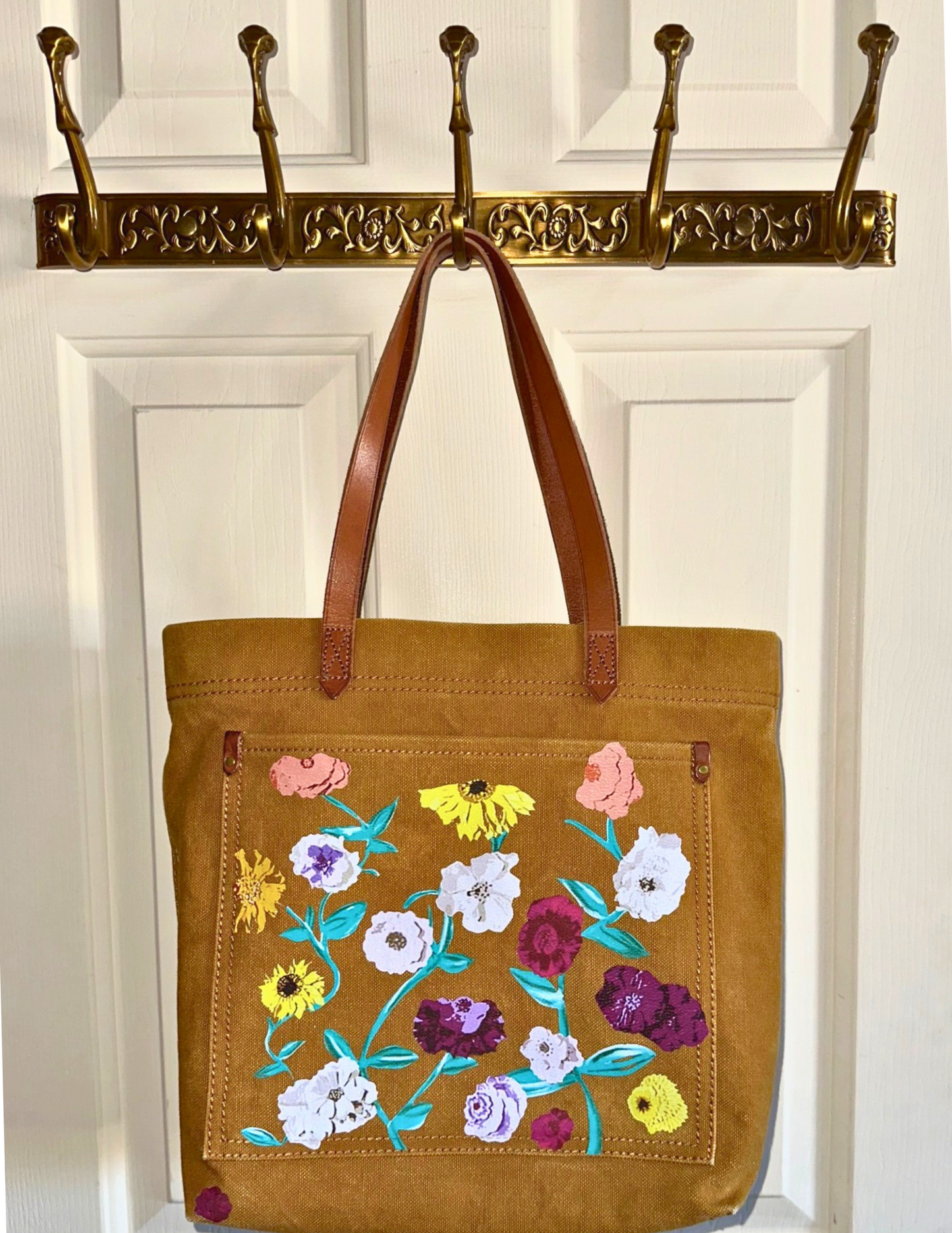 Preloved Madewell Canvas Transport Tote / Crossbody- Swiftie Style