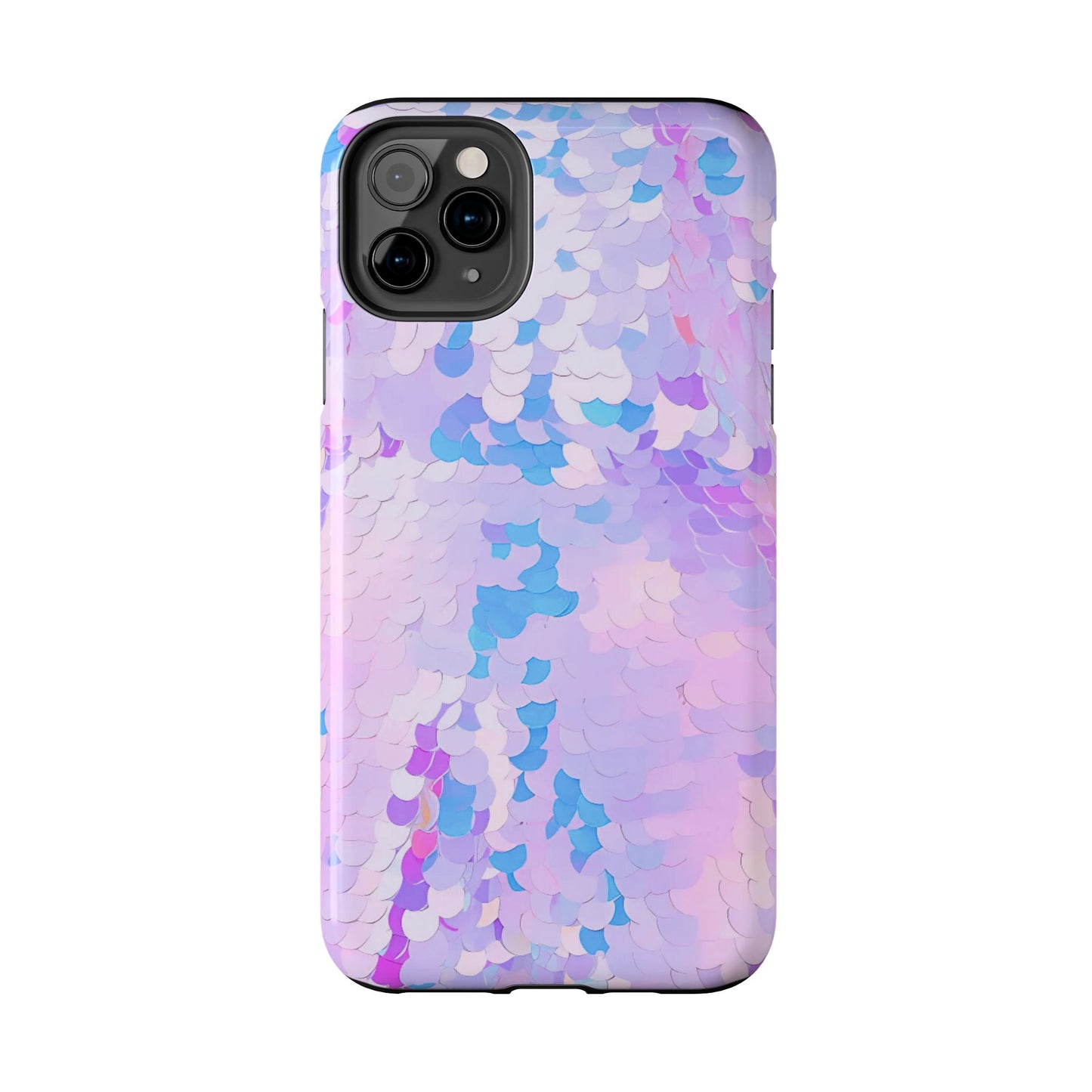 Colorful Sequin Romper Tough Phone Case - Stylish Protection for Your Device