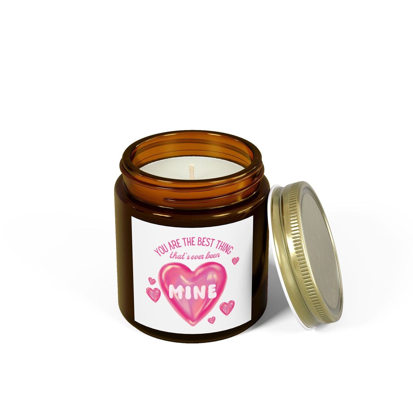 MINE - Scented Candles, Coconut Apricot Wax (4oz)