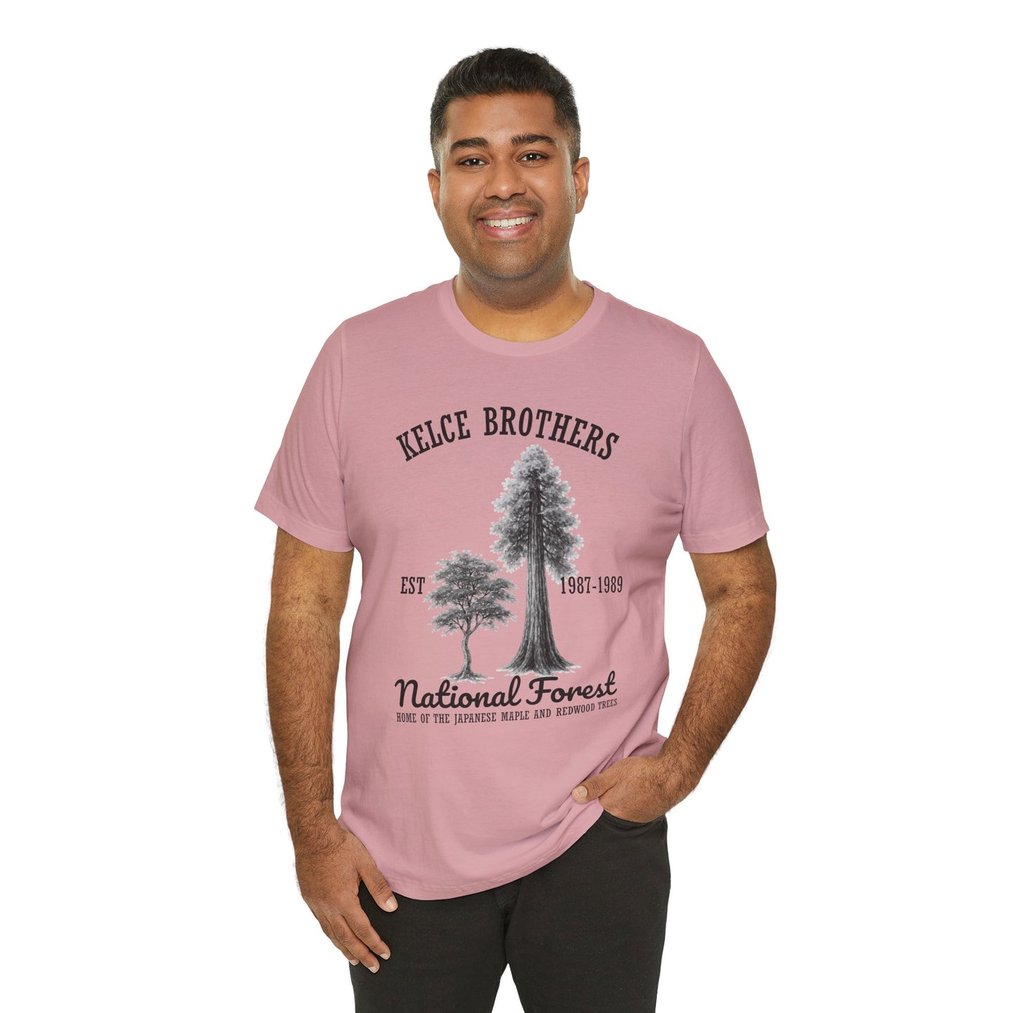 Kelce Brothers National Forest Tee - Unisex Jersey Short Sleeve T-Shirt