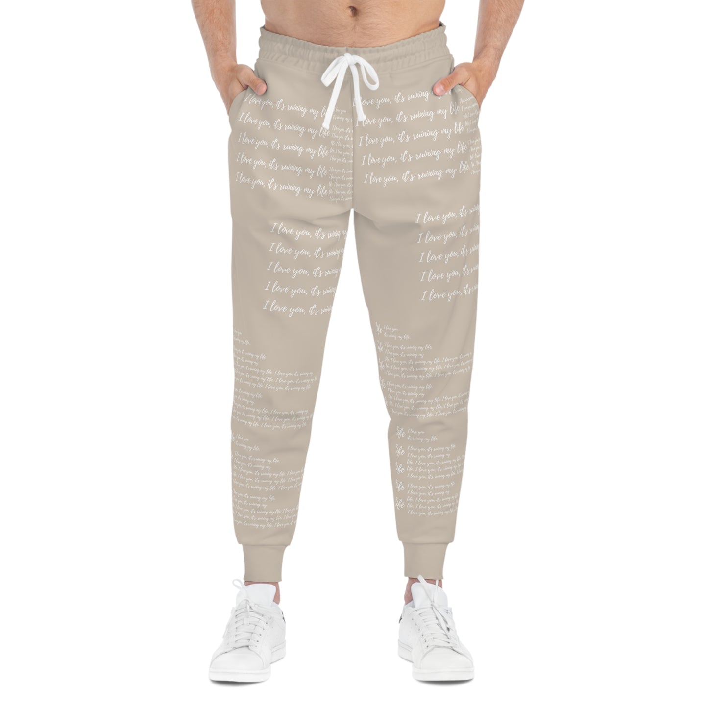 I love you - Unisex Athletic Joggers