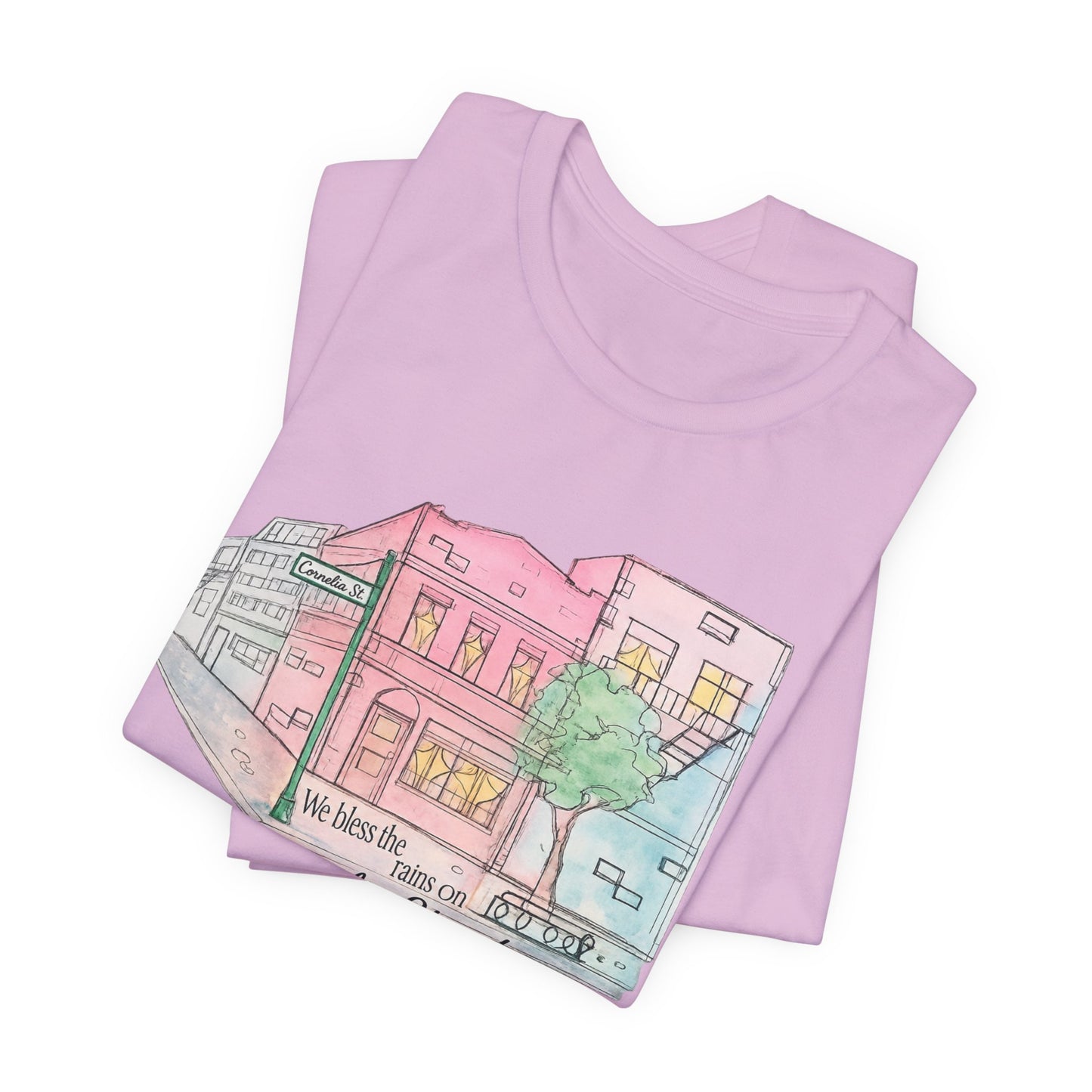 Cornelia Street Illustration Solid Tee