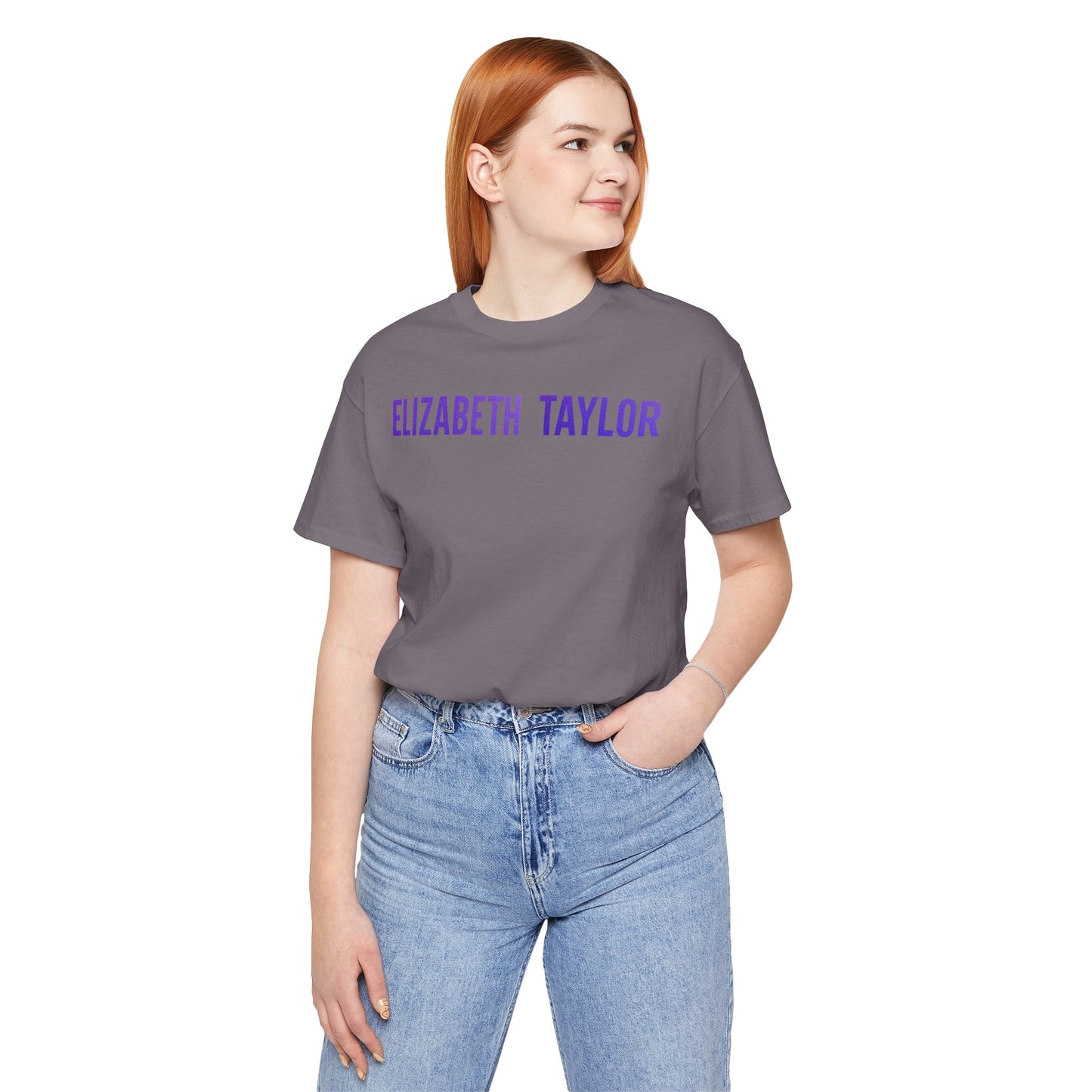 I'd Cry My Eyes Violet Front and Back Unisex Graphic Tee