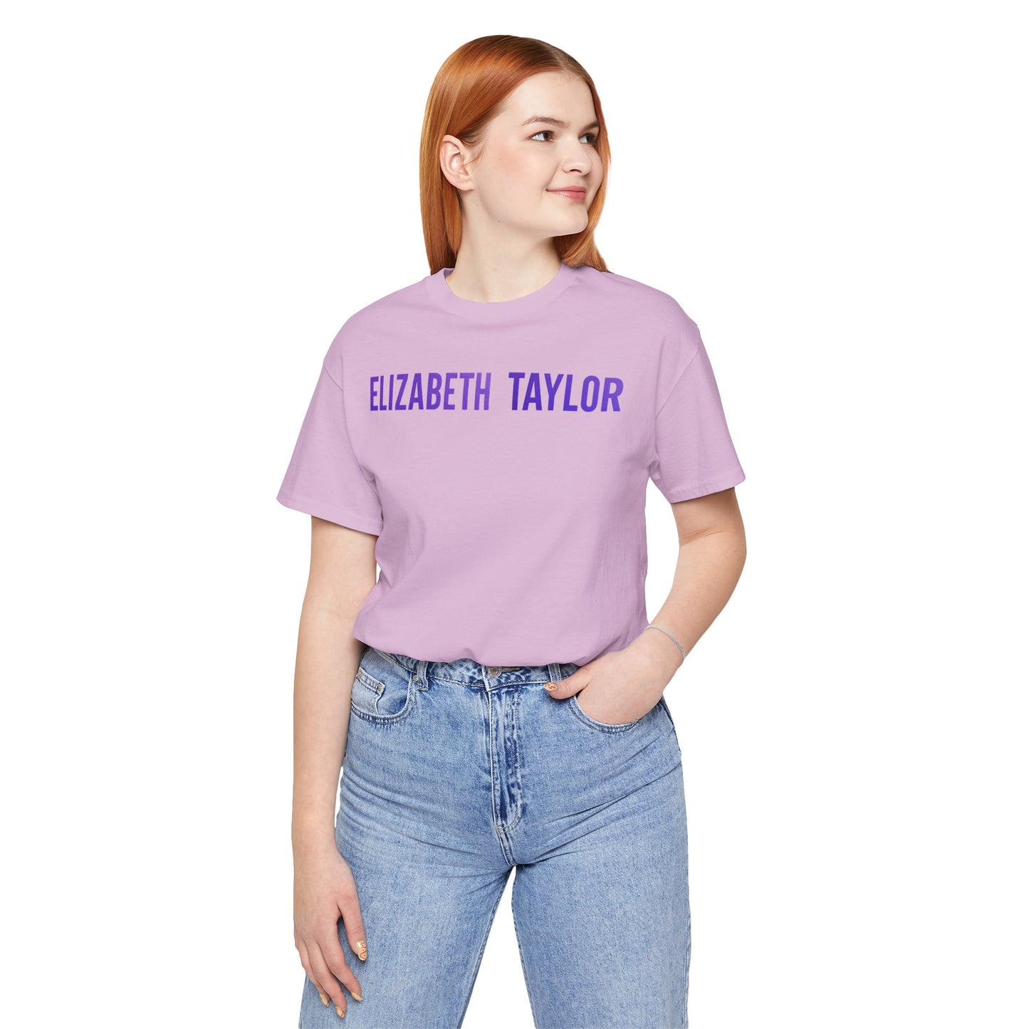 I'd Cry My Eyes Violet Front and Back Unisex Graphic Tee