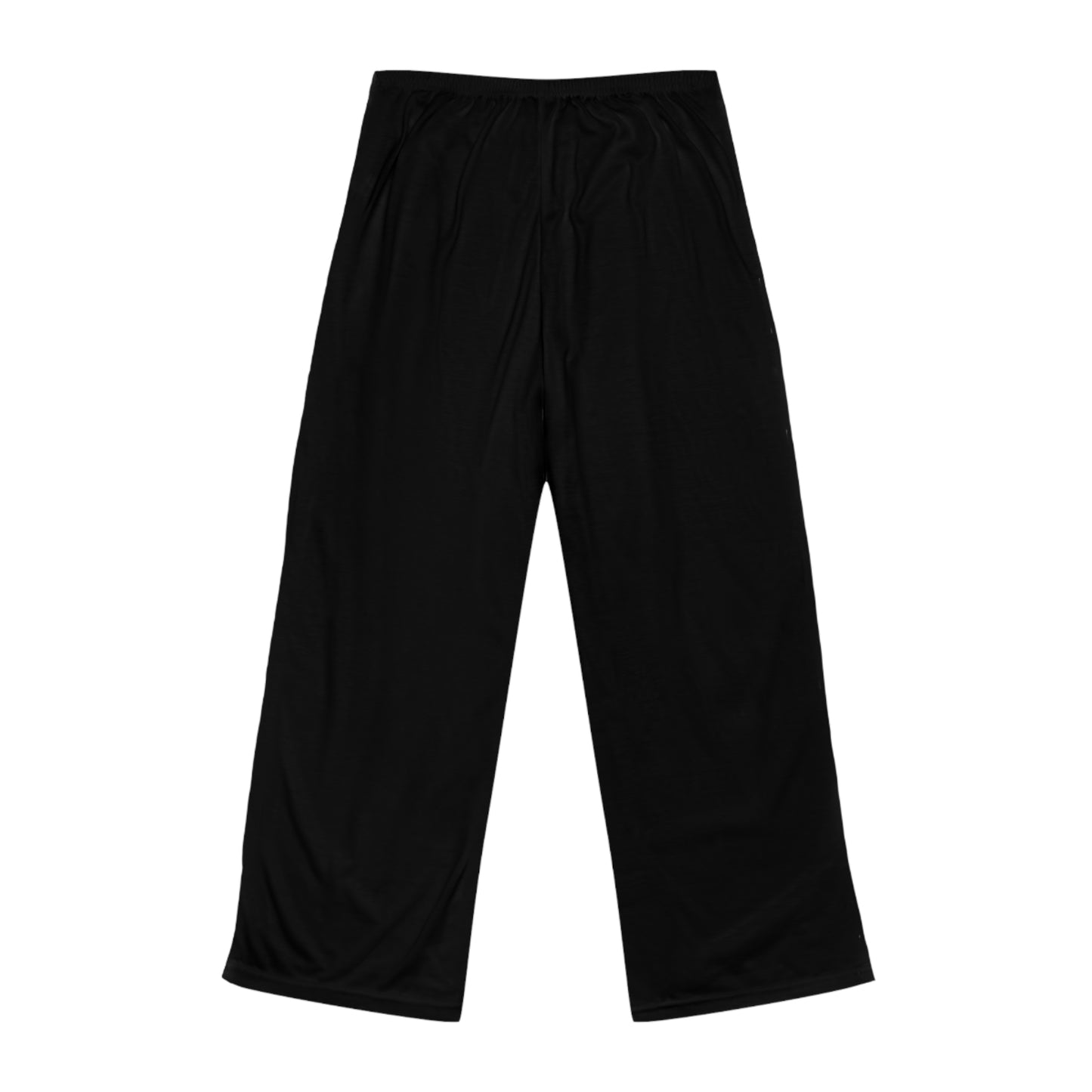 Women's Black Lounge Pajama Pants – Monogram Gold Crest