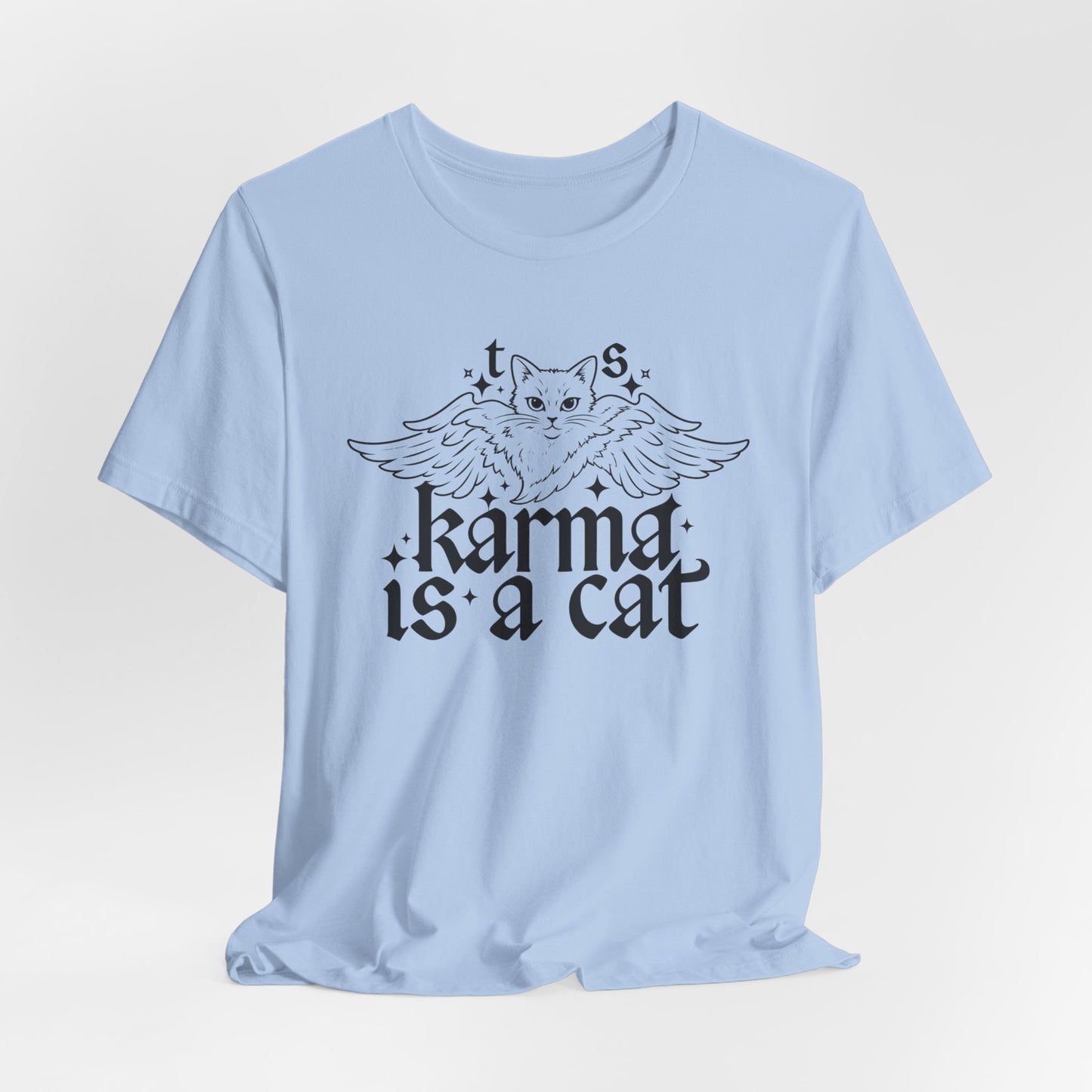 Karma Cat - Unisex Jersey Short Sleeve Tee