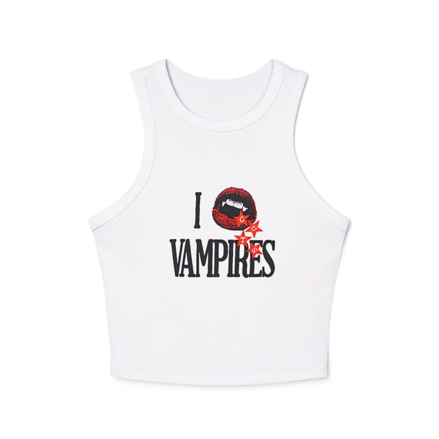 vampire lover - Women's Micro Rib Racer Tank Top