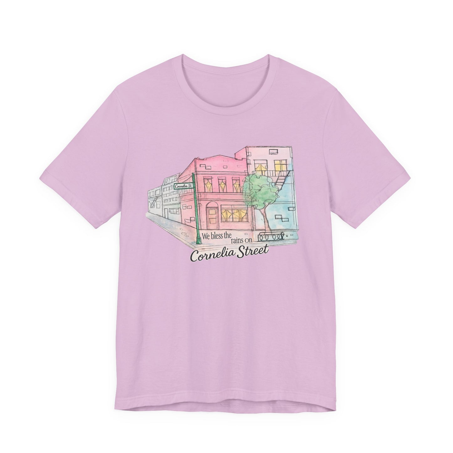 Cornelia Street Illustration Solid Tee