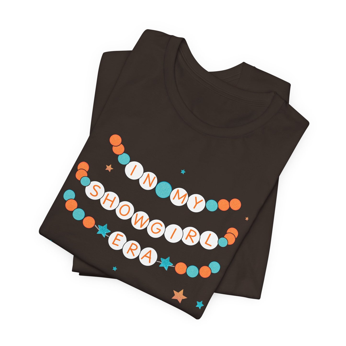 Showgirl Friendship Bracelets Tee, Fun Graphic T-Shirt, Casual Summer Top, Festival Wear, Birthday Gift, Unique Party Outfit