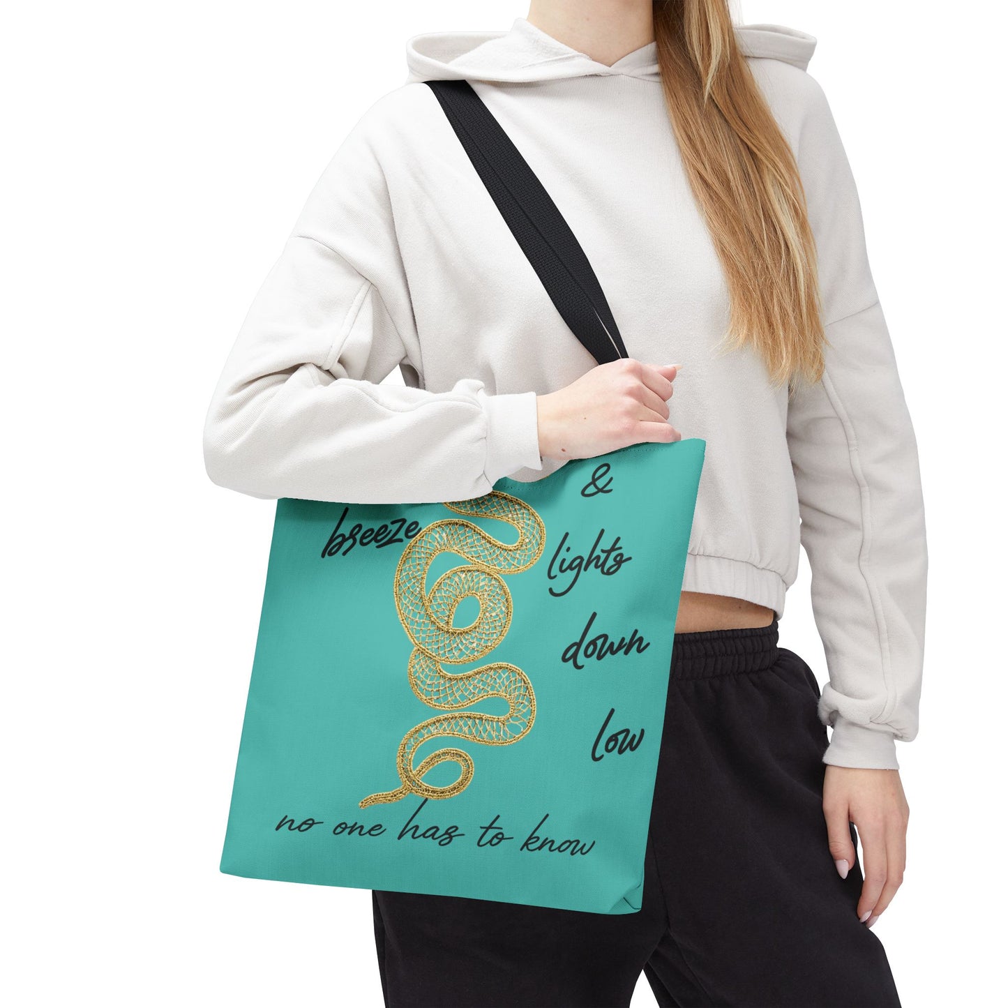 Island Breeze Snake Tote Bag