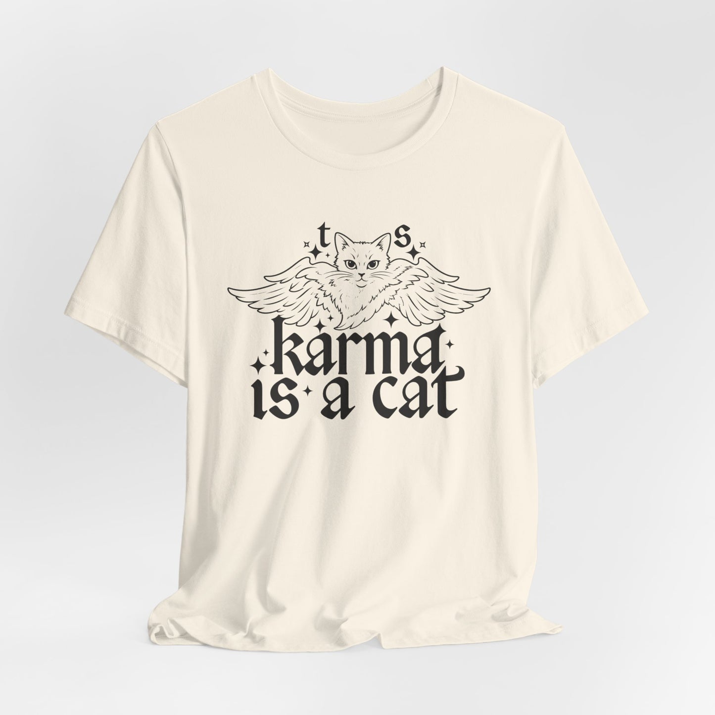 Karma Cat - Unisex Jersey Short Sleeve Tee