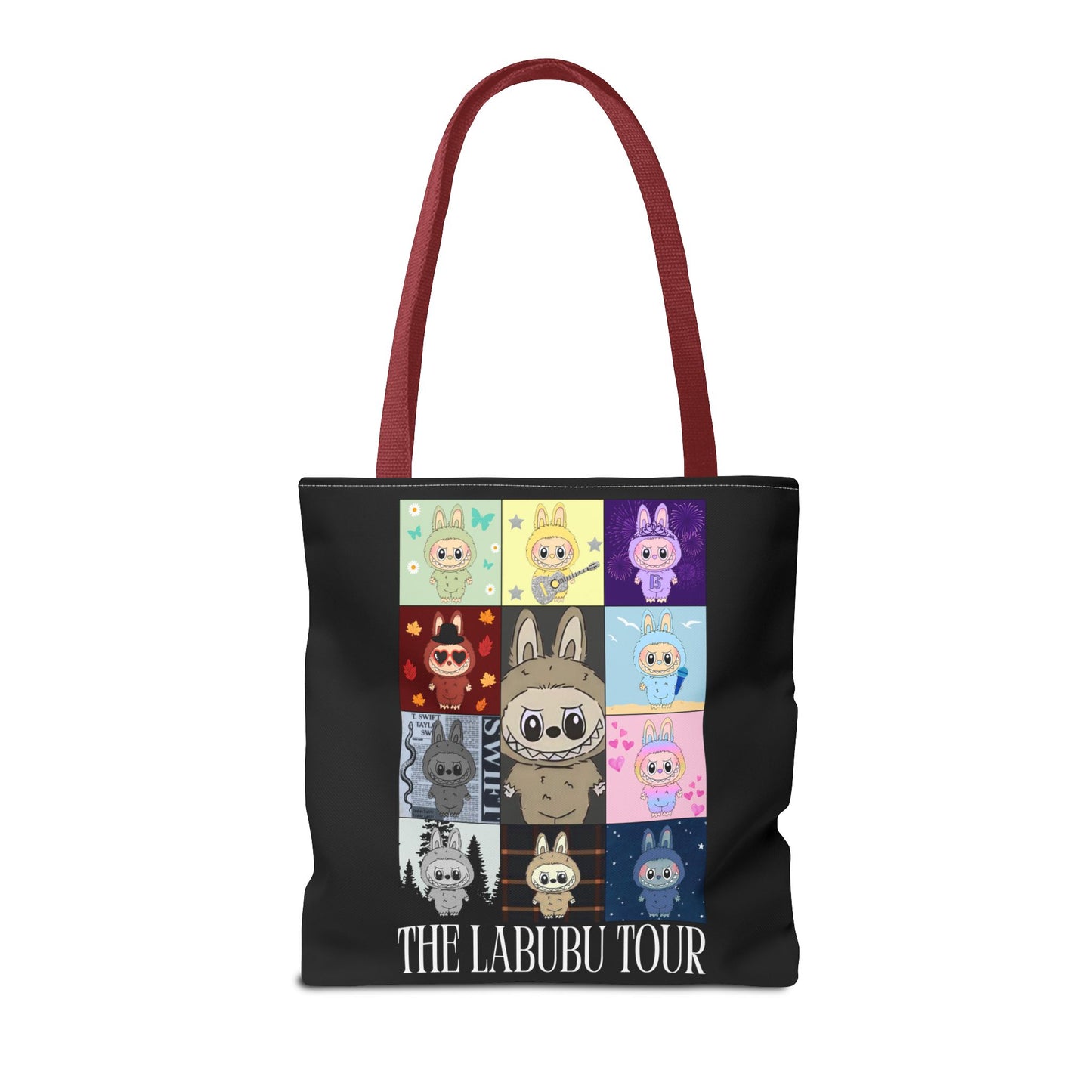 Cute Character Tour Tote Bag | Swiftie Gift | Cartoon Style, Anime Accessories, Gift for Kids, Everyday Use, Eco-Friendly Shopping