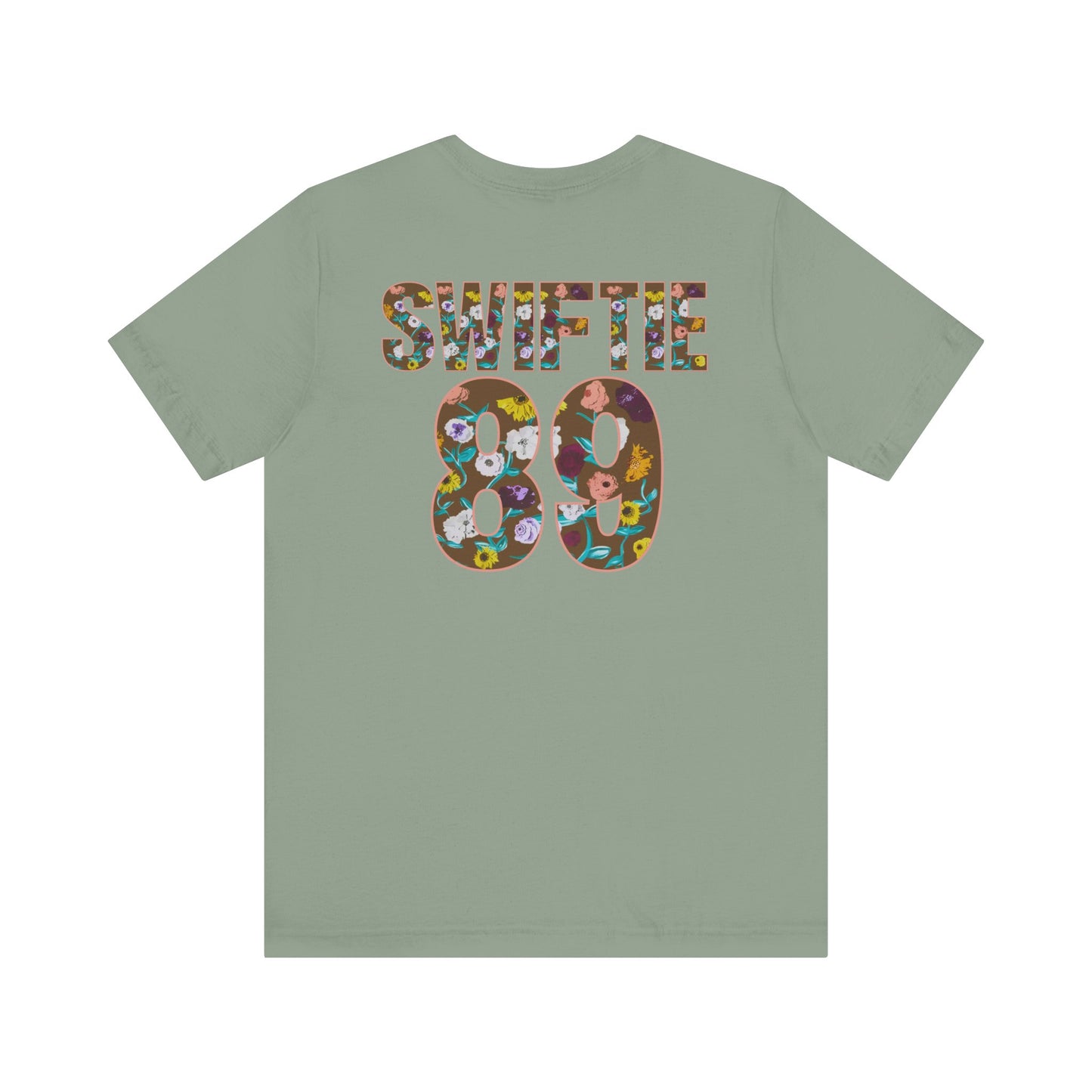 Floral Swiftie Tee - Unisex Jersey Short Sleeve T-Shirt
