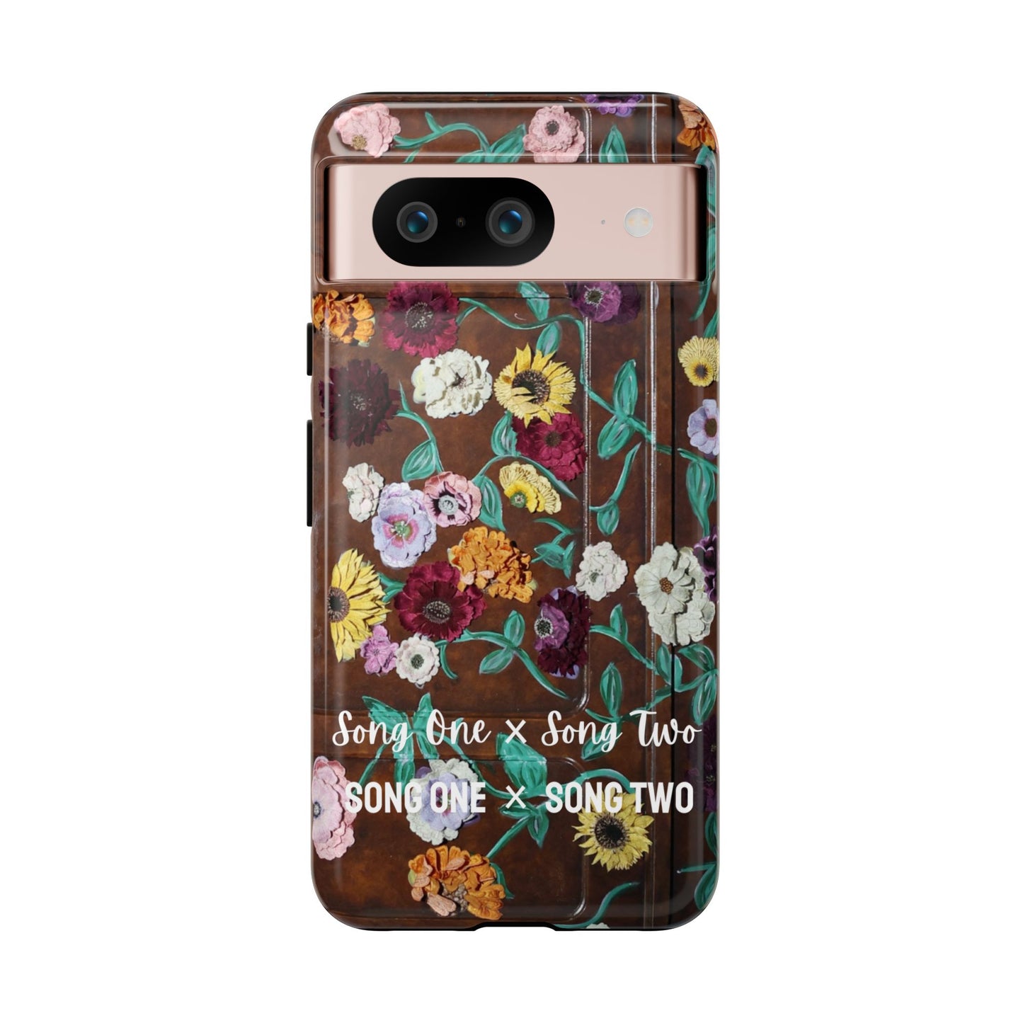 CUSTOMIZABLE with Surprise Song Titles - Surprise Song Floral Piano - Tough Cases