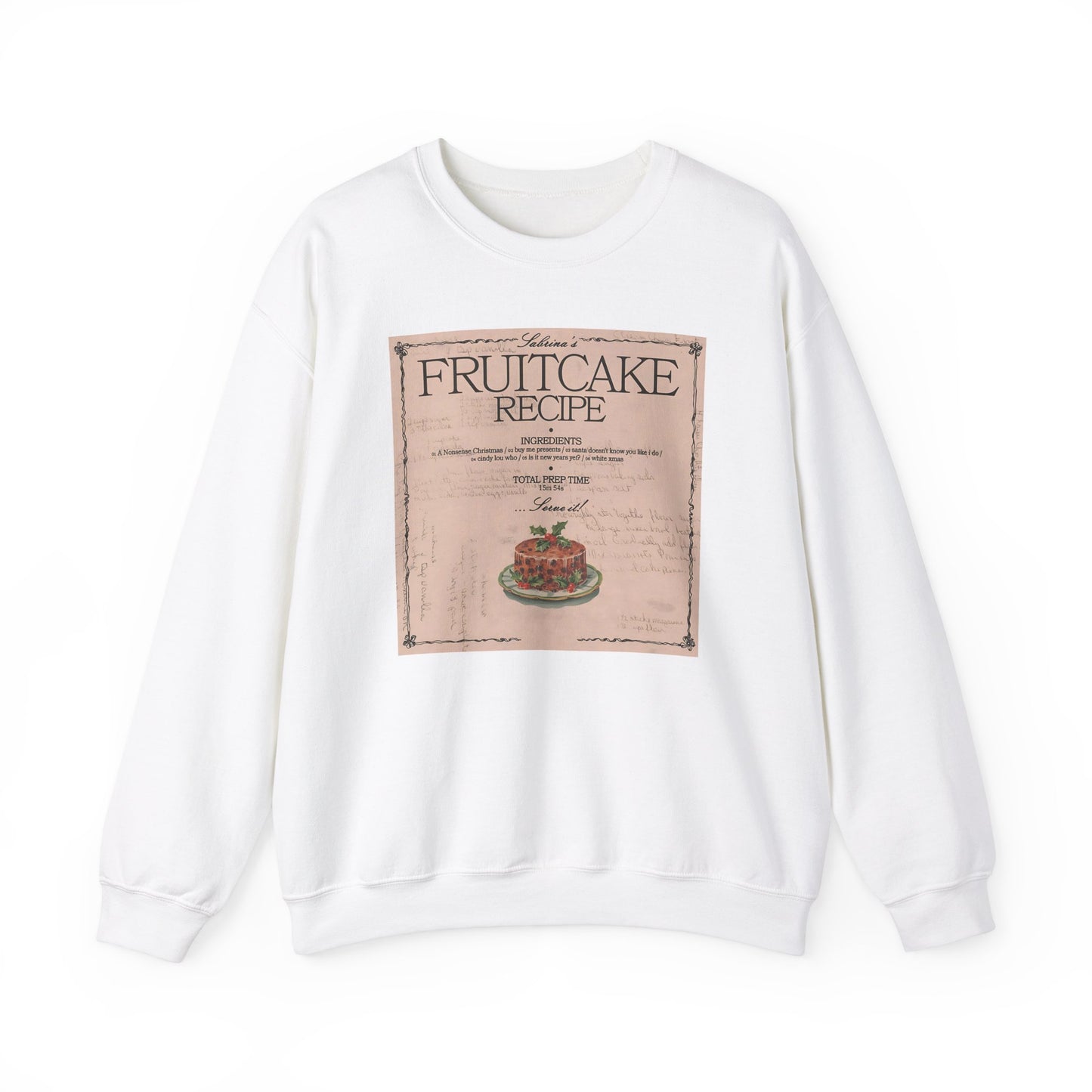 fruitcake recipe Unisex Heavy Blend™ Crewneck Sweatshirt