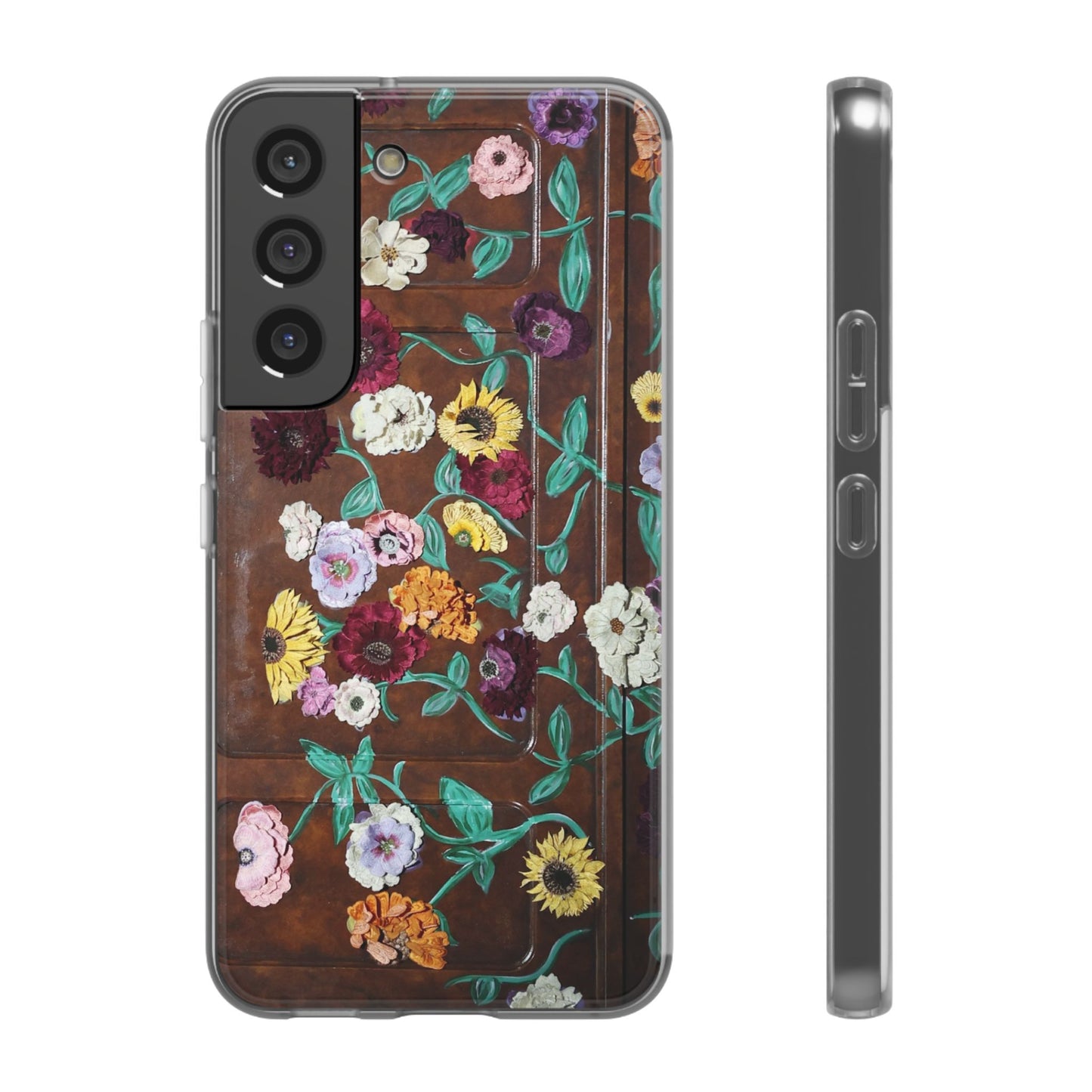 Surprise Song Flower Piano Phone Flexi Cases