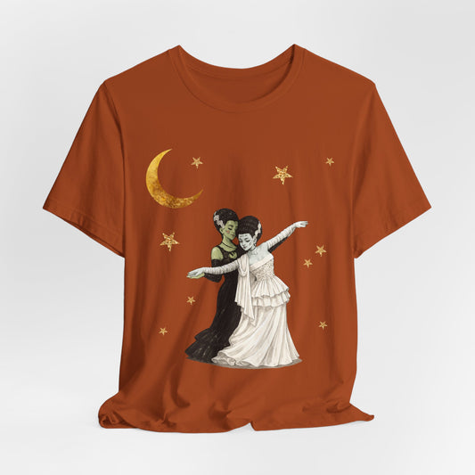 Monster Brides - Gothic Moonlit Dance Tee — Couple Costume Shirt