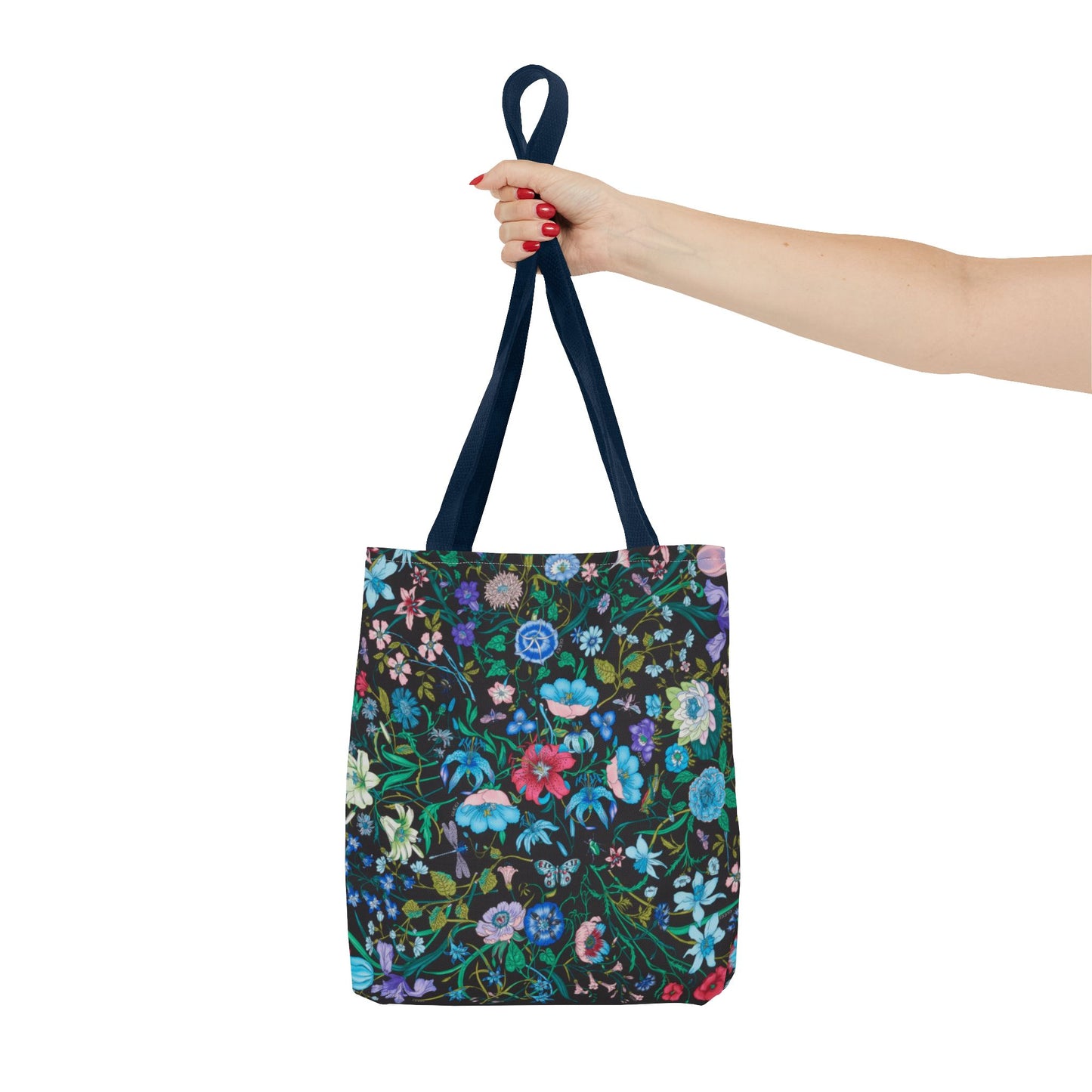 Vibrant Floral Tote Bag "Flora Inspired"- Stylish Reusable Shopping Bag for Eco-Friendly Living