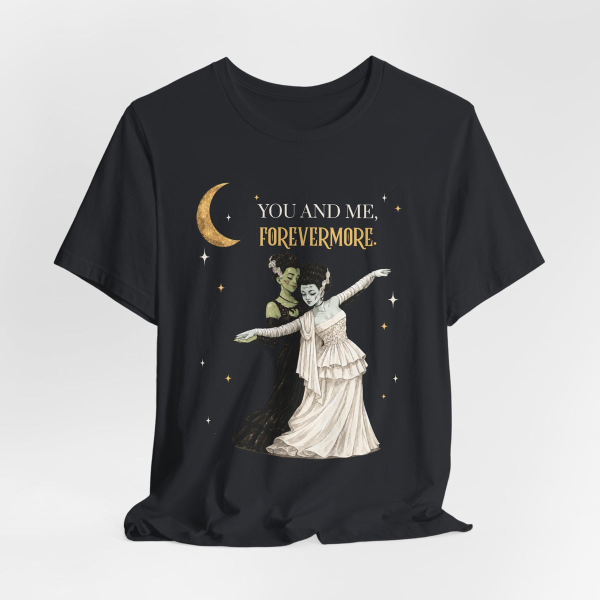 Monster Brides - Gothic Moonlit Dance Tee — Couple Costume Shirt
