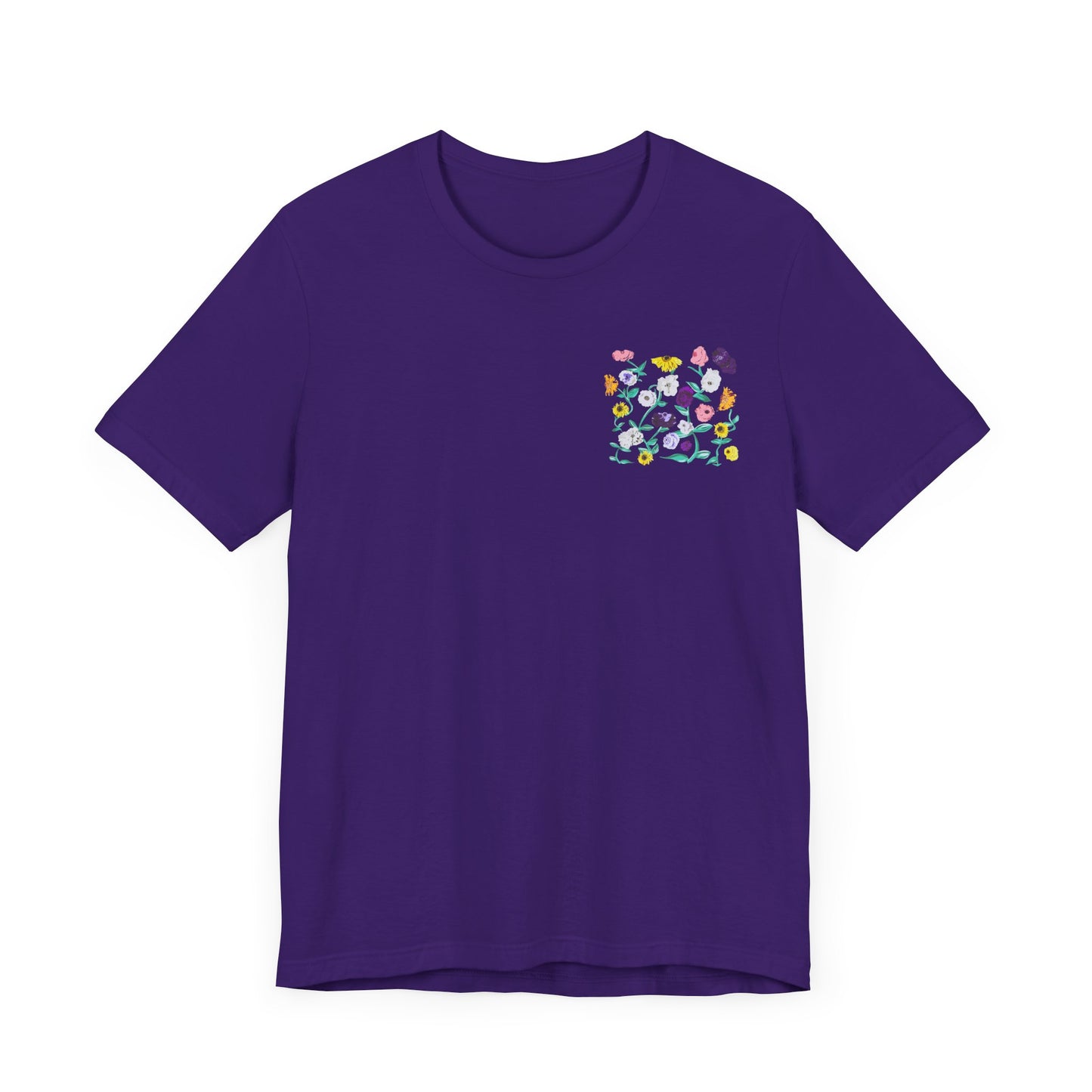 Floral Swiftie Tee - Unisex Jersey Short Sleeve T-Shirt