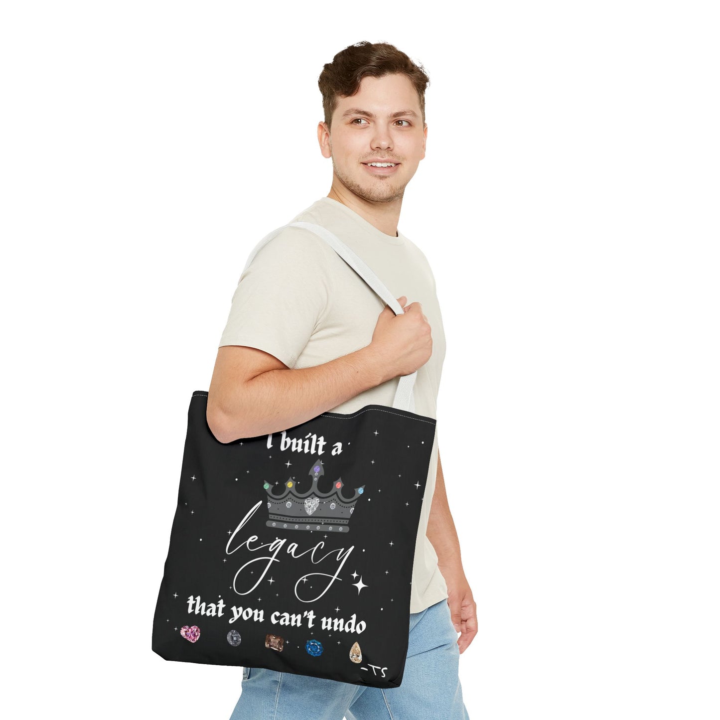 I Built a Legacy Tote Bag, Inspirational Tote, Motivational Bag, Empowerment Accessories, Swiftie bag