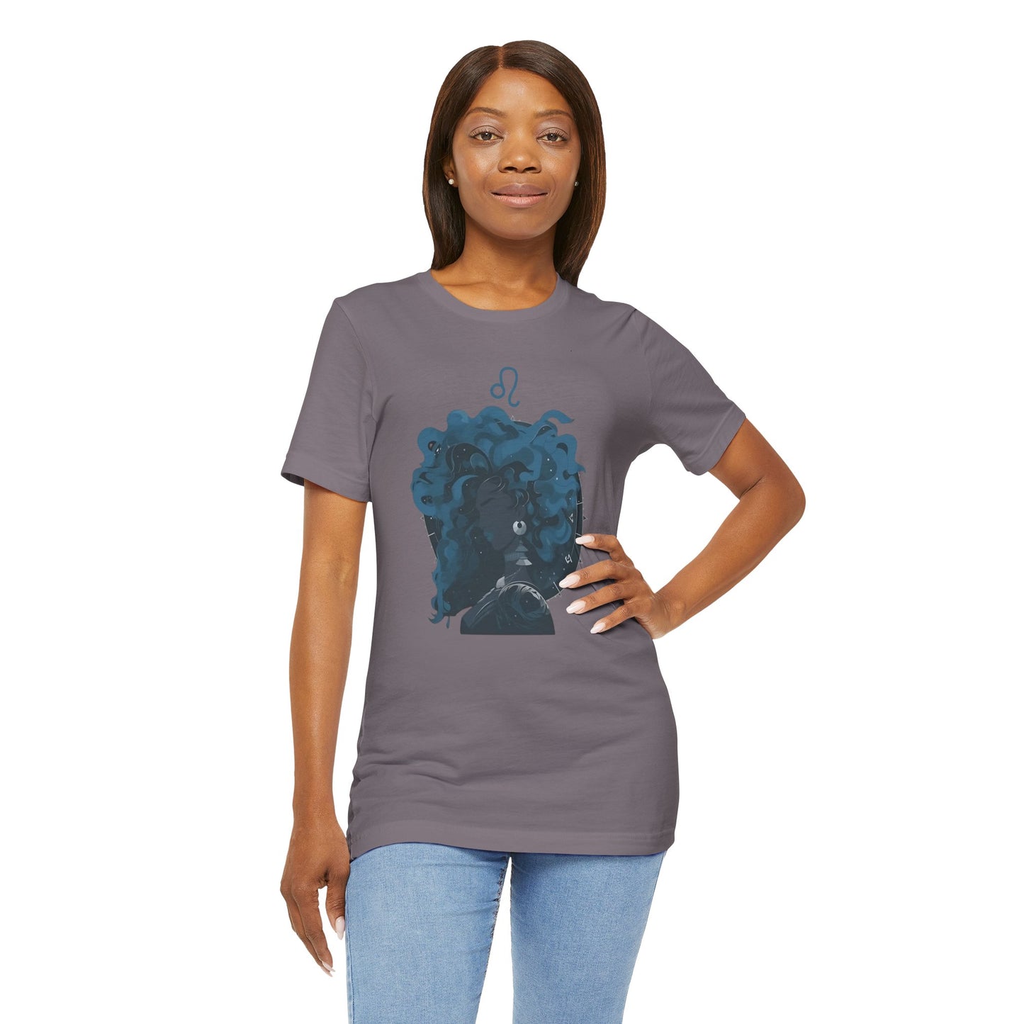 Astrological Leo T-Shirt, Zodiac Sign Tee, Astrology Lovers Gift, Horoscope Apparel, Gift for Leos, Unique Astrology Shirt