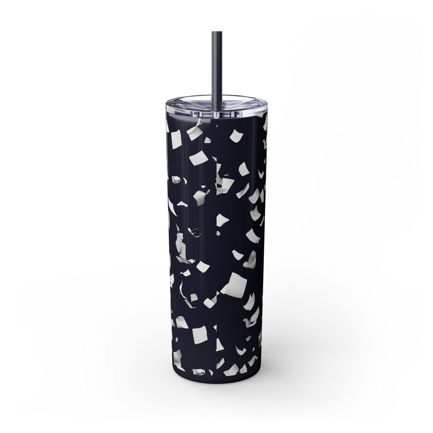 Female Rage - The Musical - Skinny Tumbler with Straw, 20oz
