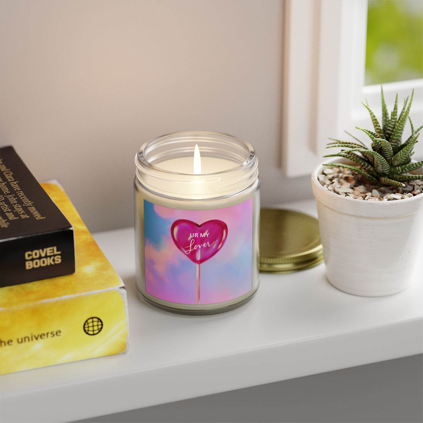 clouds - Scented Candles, Coconut Apricot Wax (4oz, 9oz)