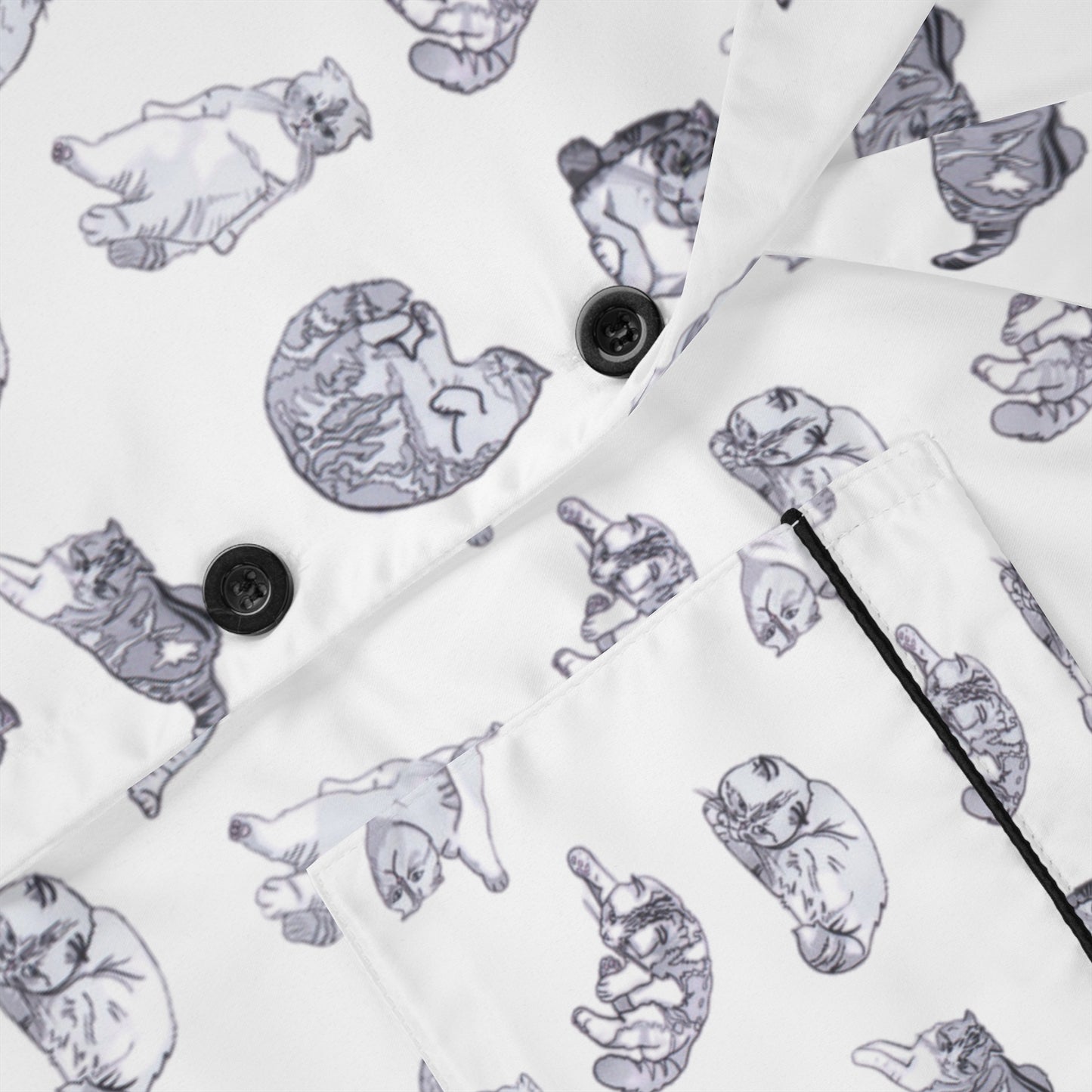 TayTay Cats - Women's Satin Pajamas