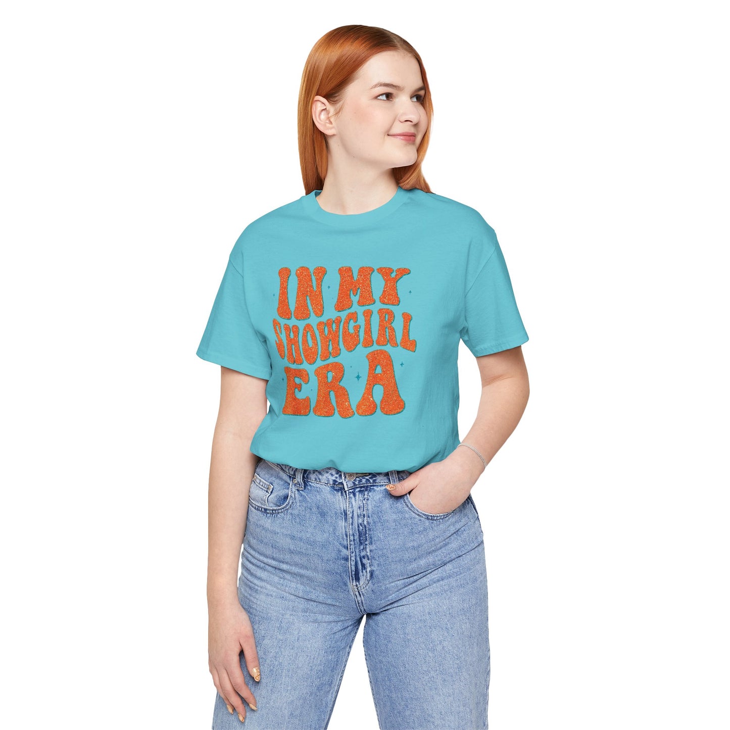 In My Showgirl Era Tee | Fun Graphic T-Shirt, Retro Vibe Shirt, Casual Wear, Festival Outfit, Gift Idea