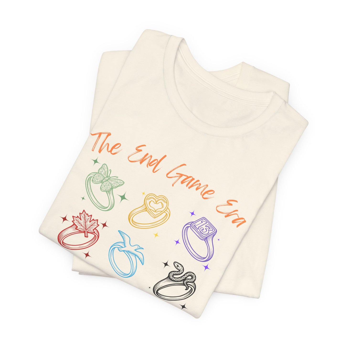 End Game Engagement Rings Era Tee for Fun-Loving Souls, Perfect for Casual Outings, Gifts, Parties, Eco-Friendly Wear, and Everyday Adventures