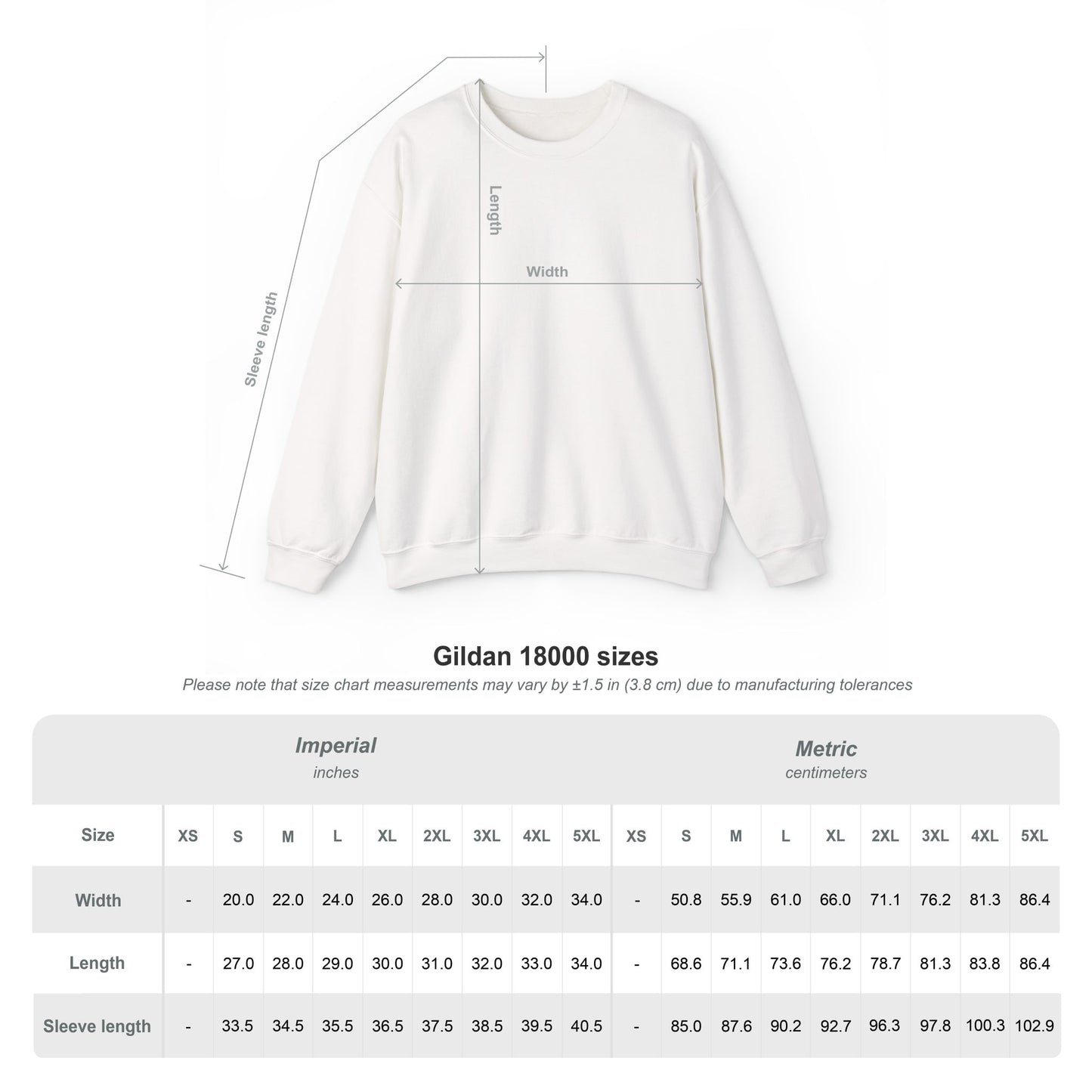 Embroidered Utter Nonsense Sweatshirt
