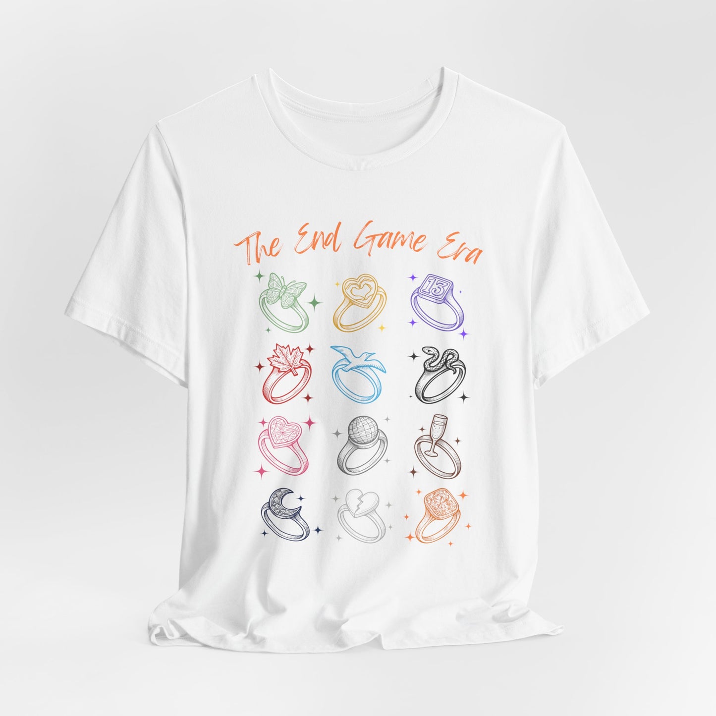 End Game Engagement Rings Era Tee for Fun-Loving Souls, Perfect for Casual Outings, Gifts, Parties, Eco-Friendly Wear, and Everyday Adventures