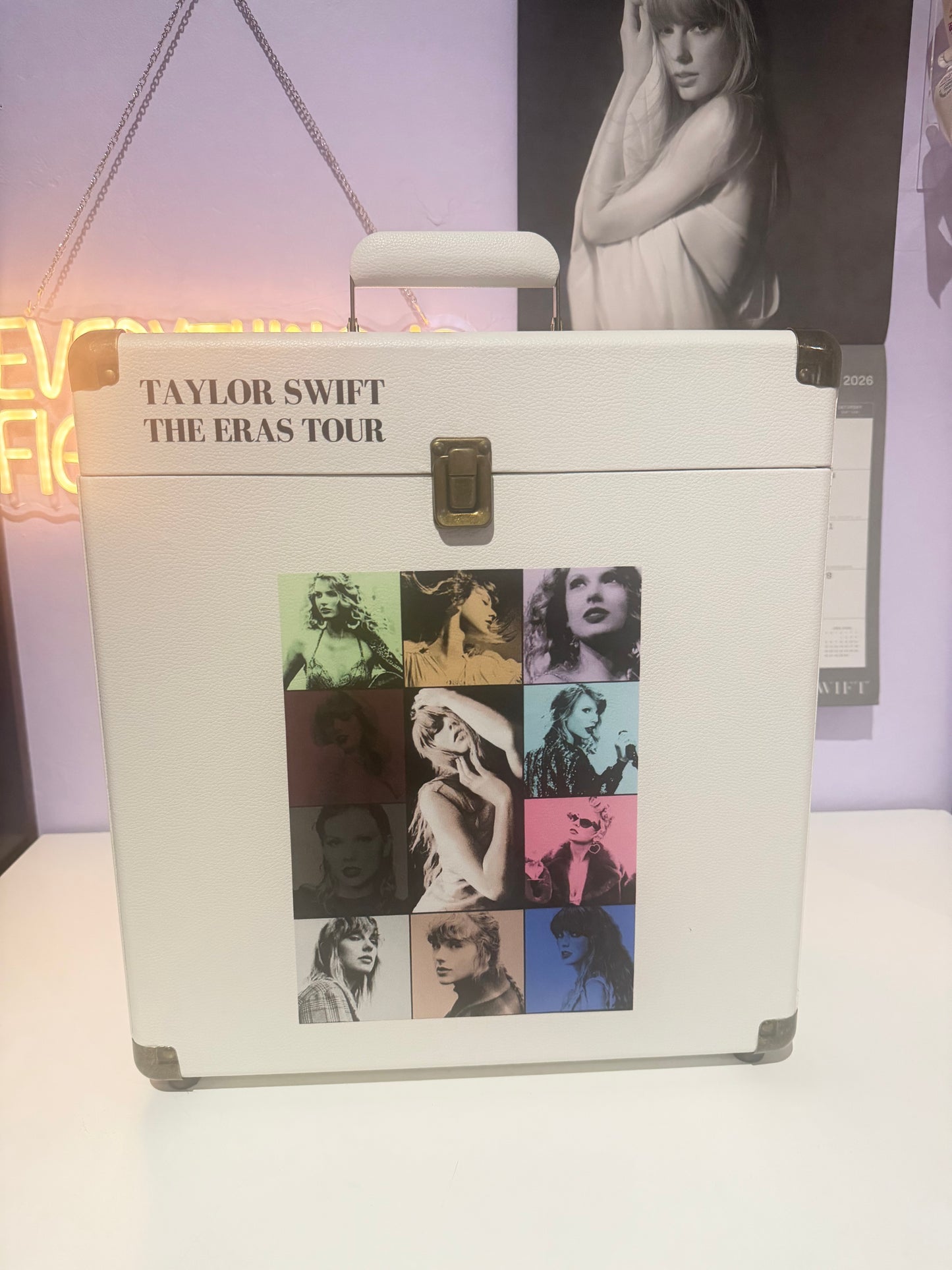 PREORDER Eras White Vinyl Storage Case (12")